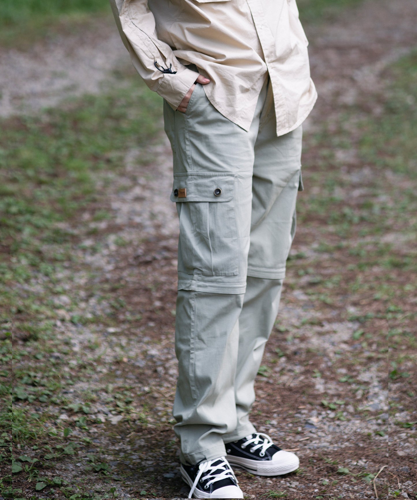 nylon pants 2way