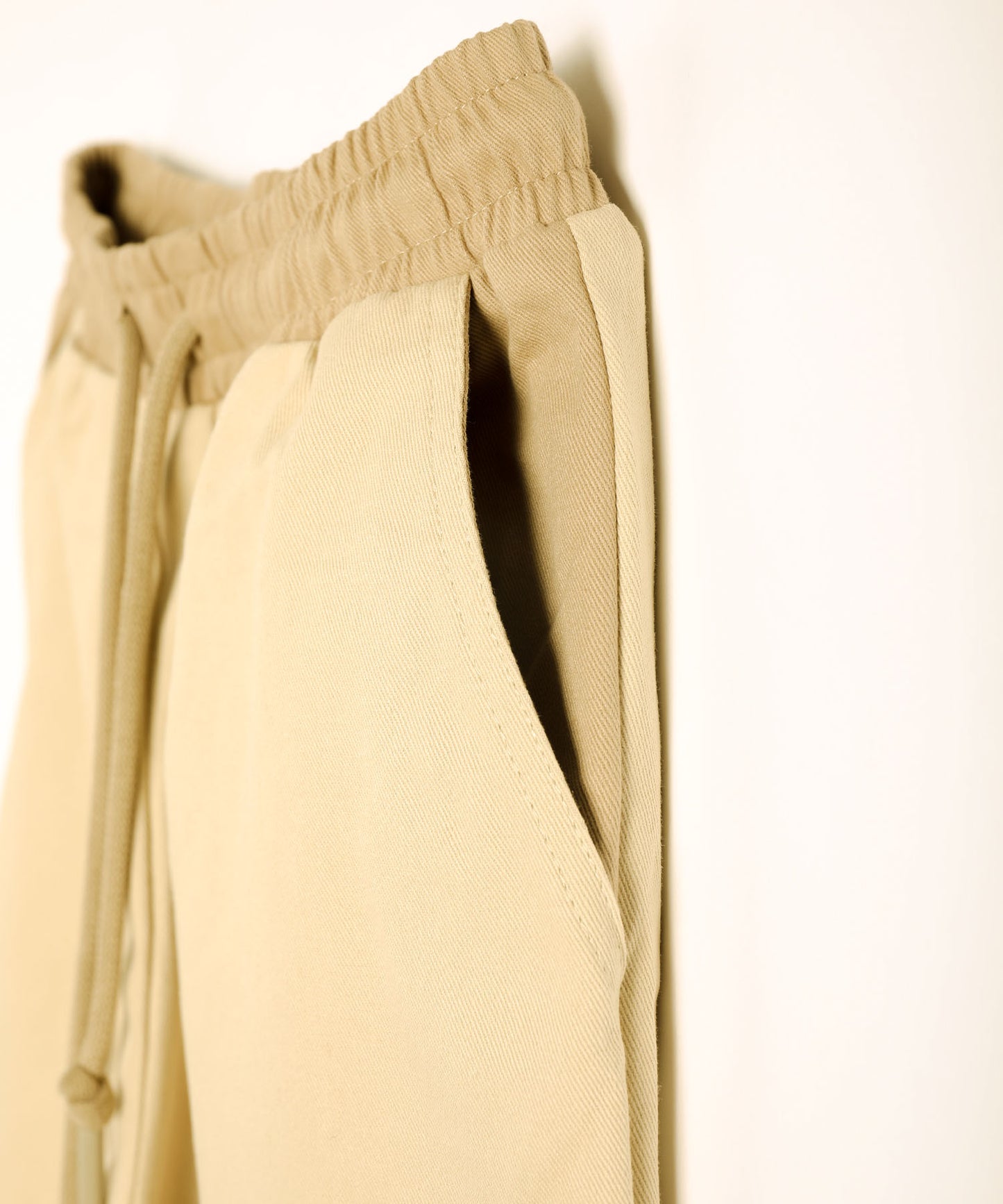 New!! Knee tuck cotton pants