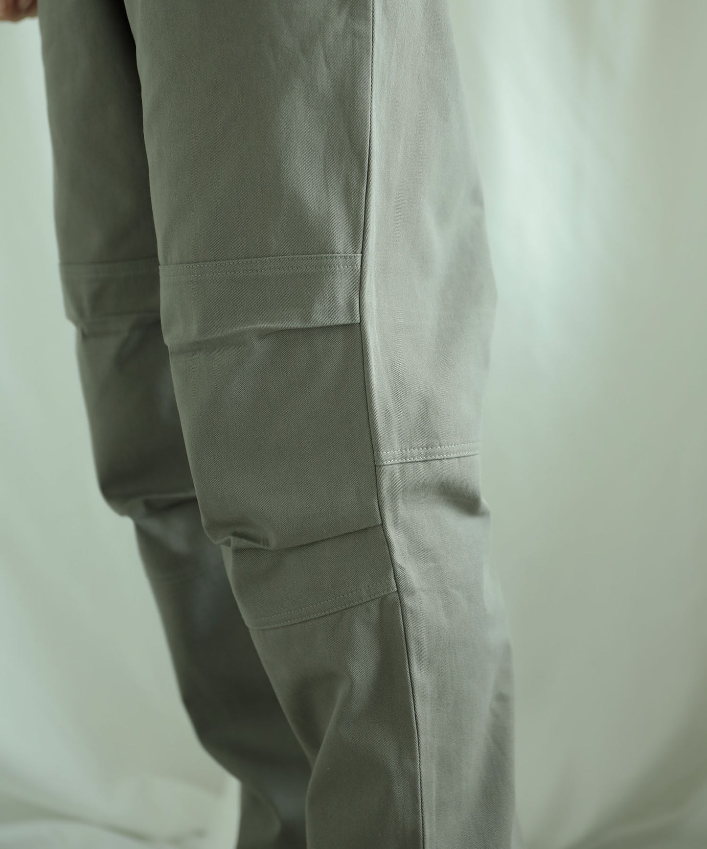 New!! Knee tuck cotton pants