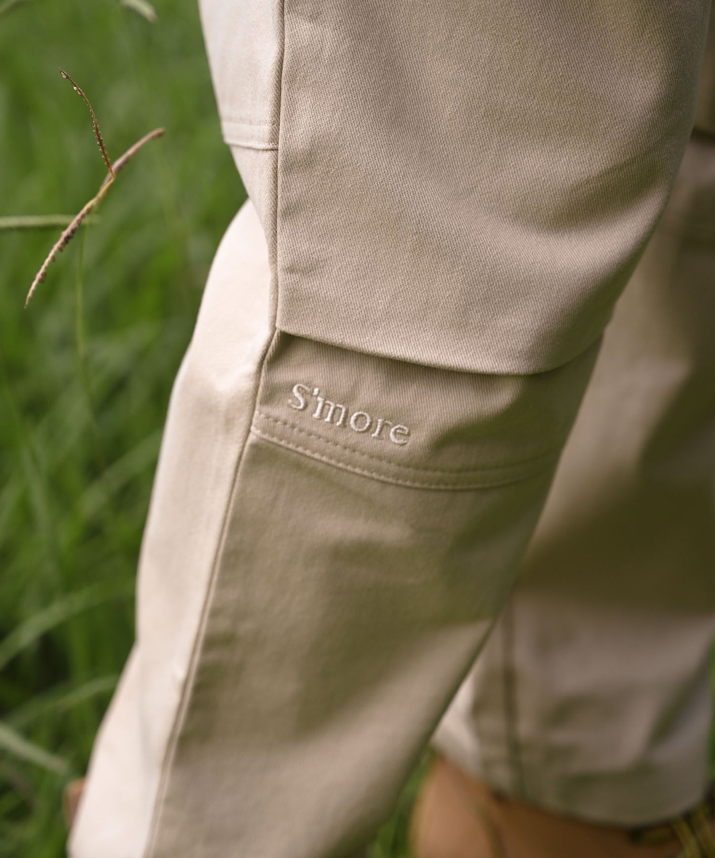 New!! Knee tuck cotton pants