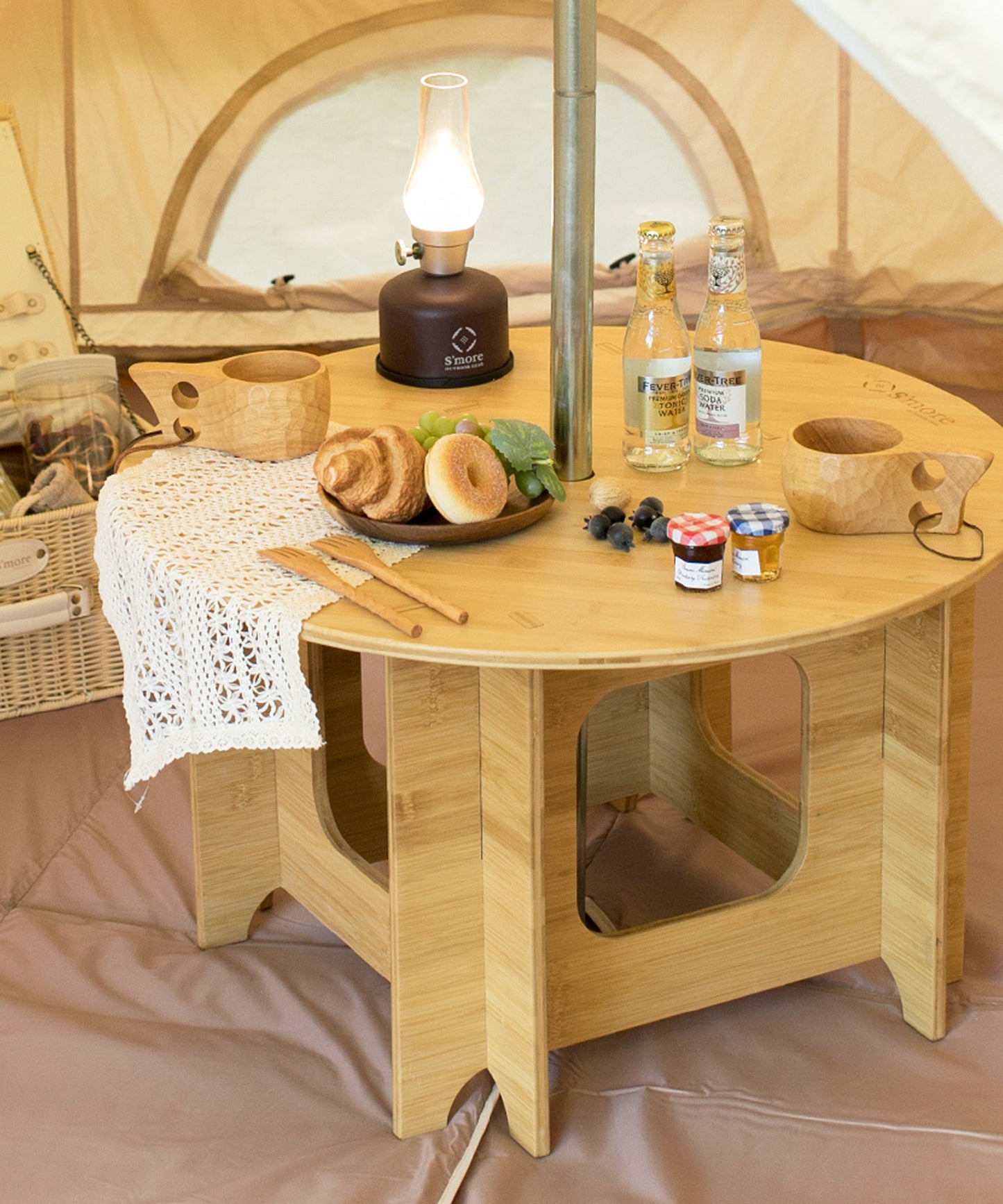 New!! One Pole Center Table 70