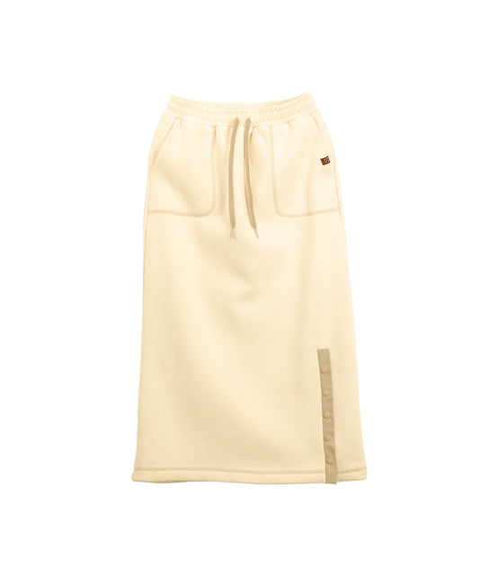 Brushed lining sweat skirt 裏起毛スウェットスカート