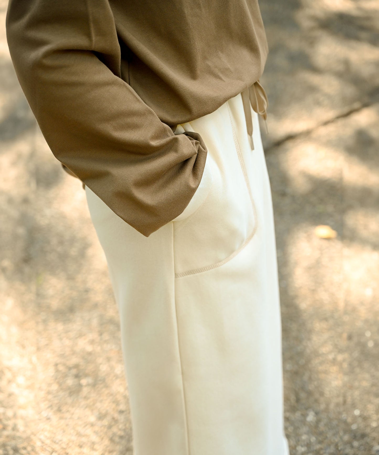 Brushed lining sweat skirt 裏起毛スウェットスカート