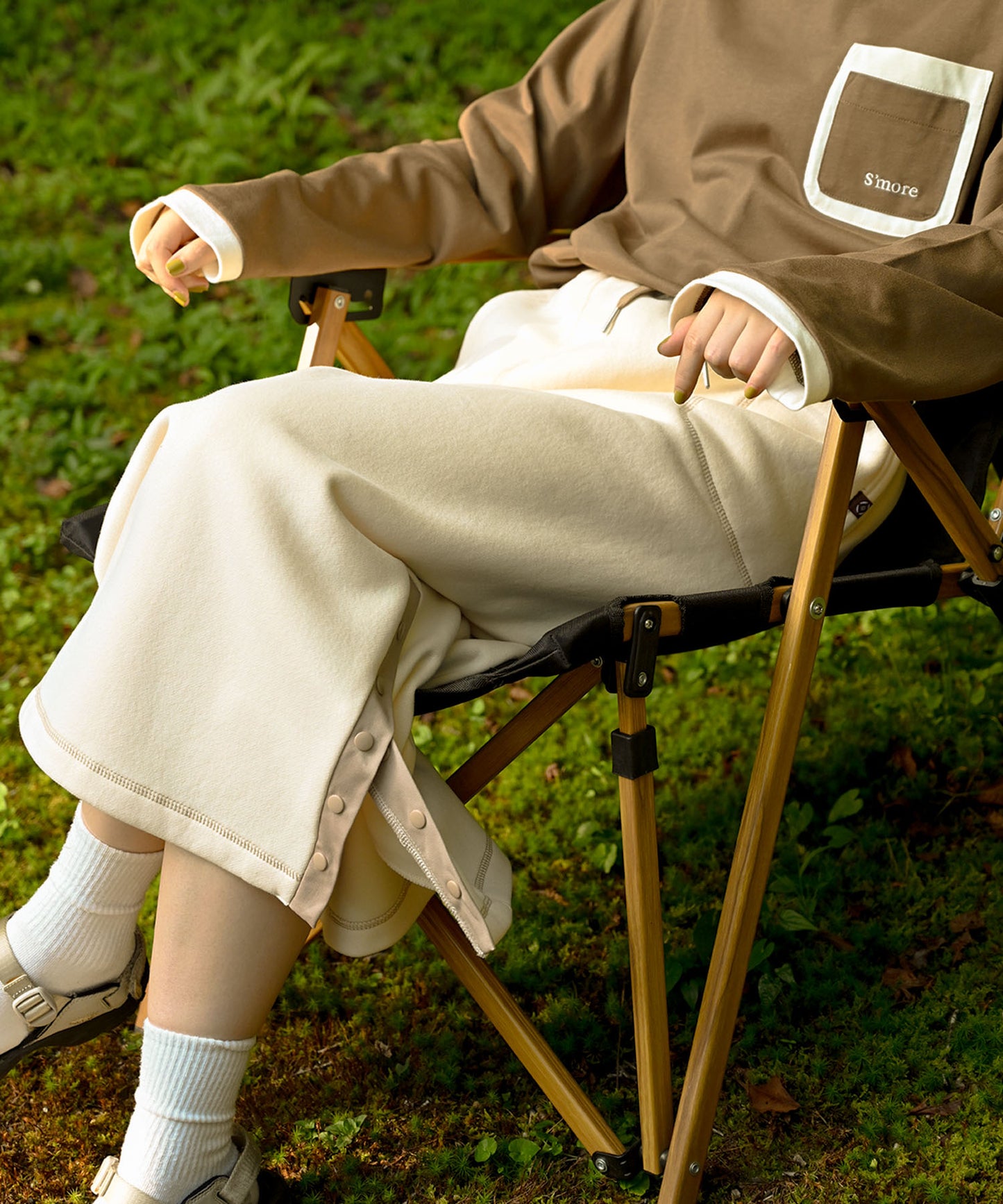 Brushed lining sweat skirt 裏起毛スウェットスカート