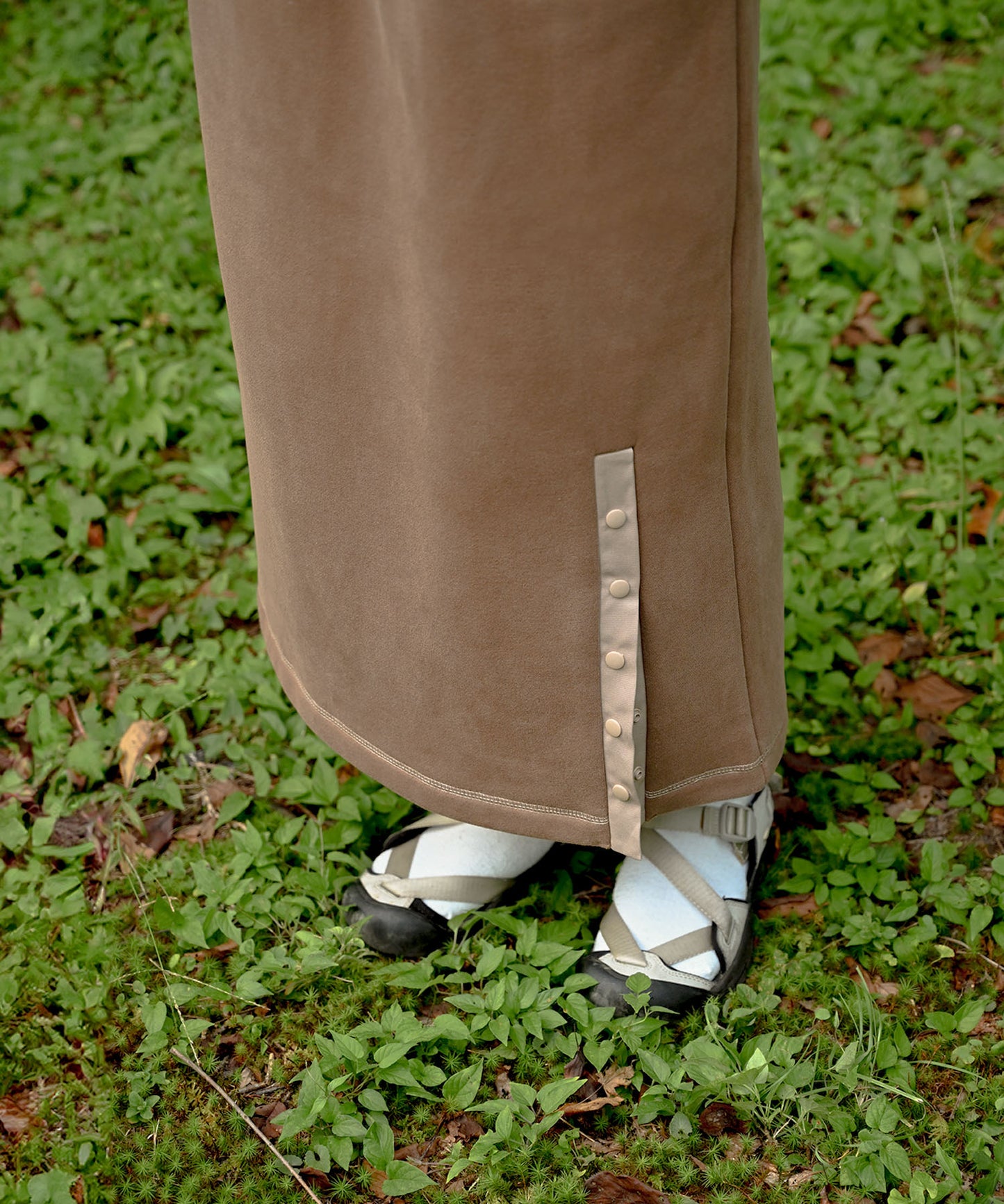 Brushed lining sweat skirt 裏起毛スウェットスカート