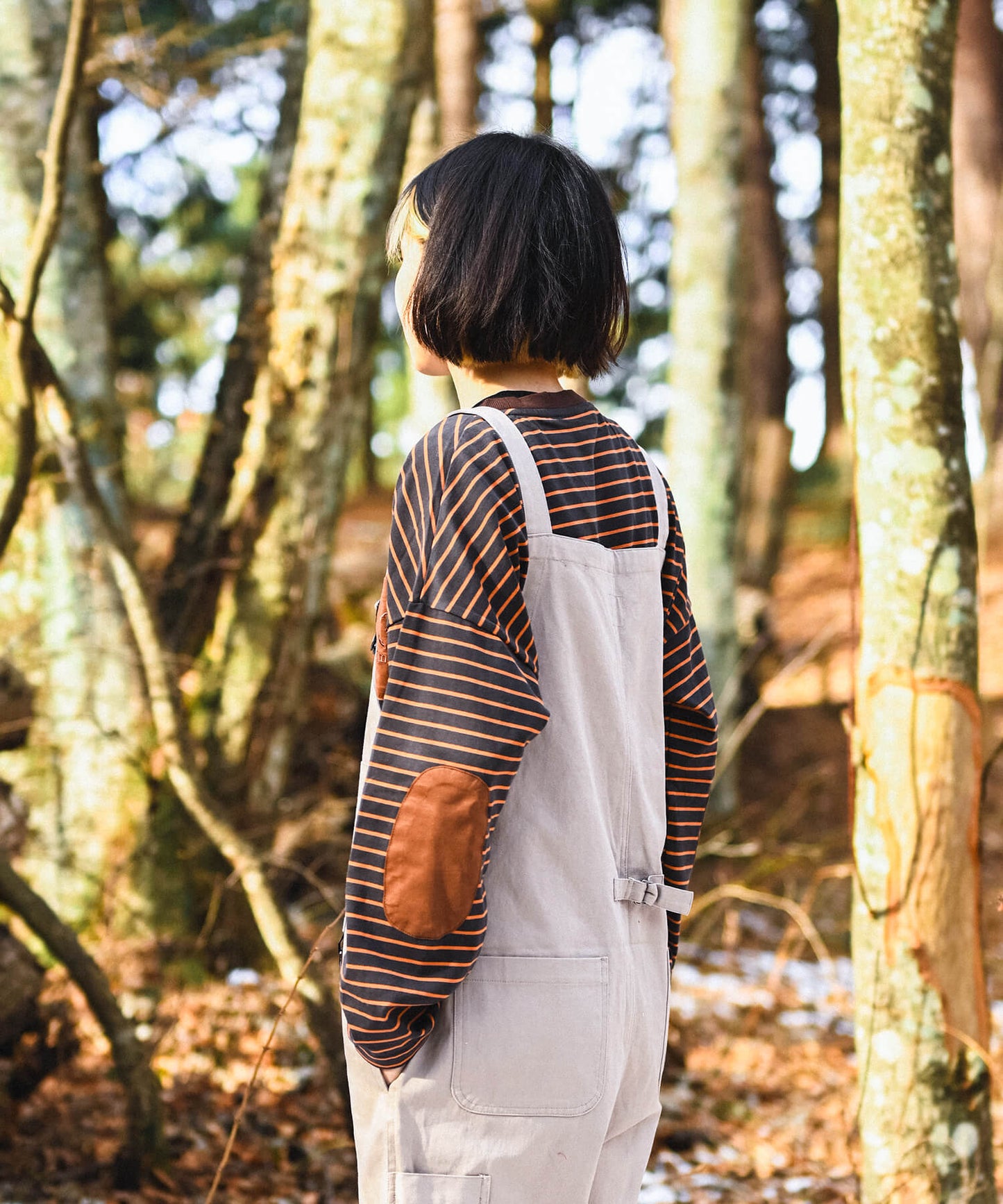 BORDER POCKET L/S T SHIRTS