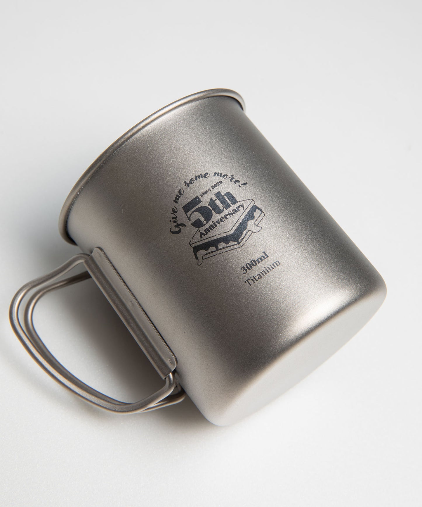 【2025/5/3(土)9:30 販売開始】【 Titanium Mug ( シングルウォール ) 】 チタニウムマグ チタンマグカップ Titanium Mug 300ml(5周年)