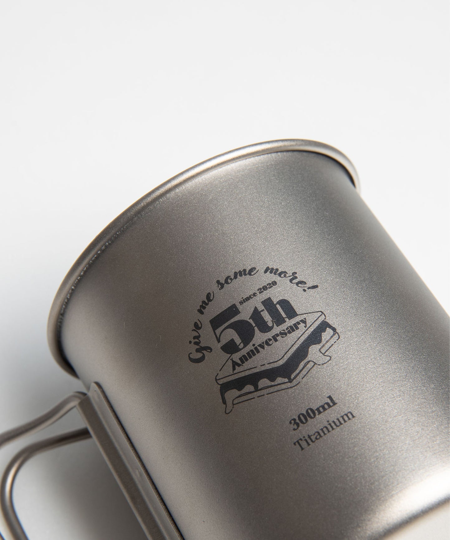 【2025/5/3(土)9:30 販売開始】【 Titanium Mug ( シングルウォール ) 】 チタニウムマグ チタンマグカップ Titanium Mug 300ml(5周年)