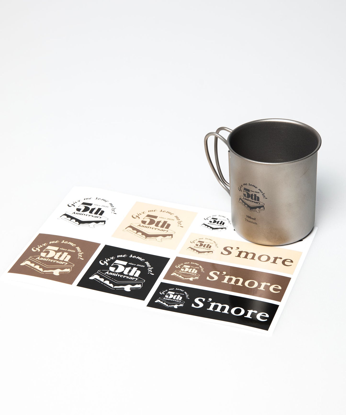 【2025/5/3(土)9:30 販売開始】【 Titanium Mug ( シングルウォール ) 】 チタニウムマグ チタンマグカップ Titanium Mug 300ml(5周年)