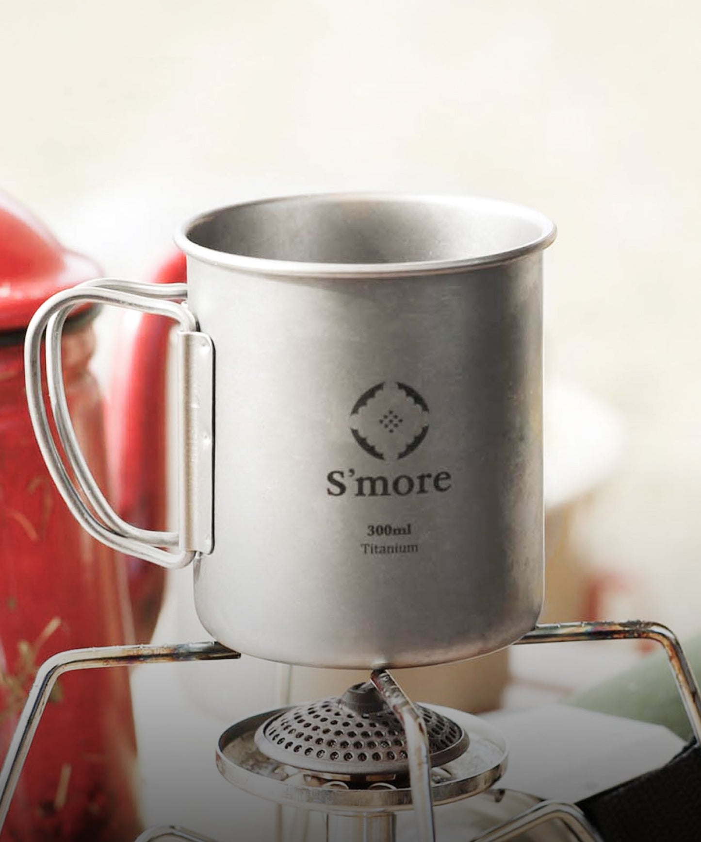 【 Titanium Mug ( シングルウォール ) 】 チタニウムマグ チタンマグカップ 220ml 300ml