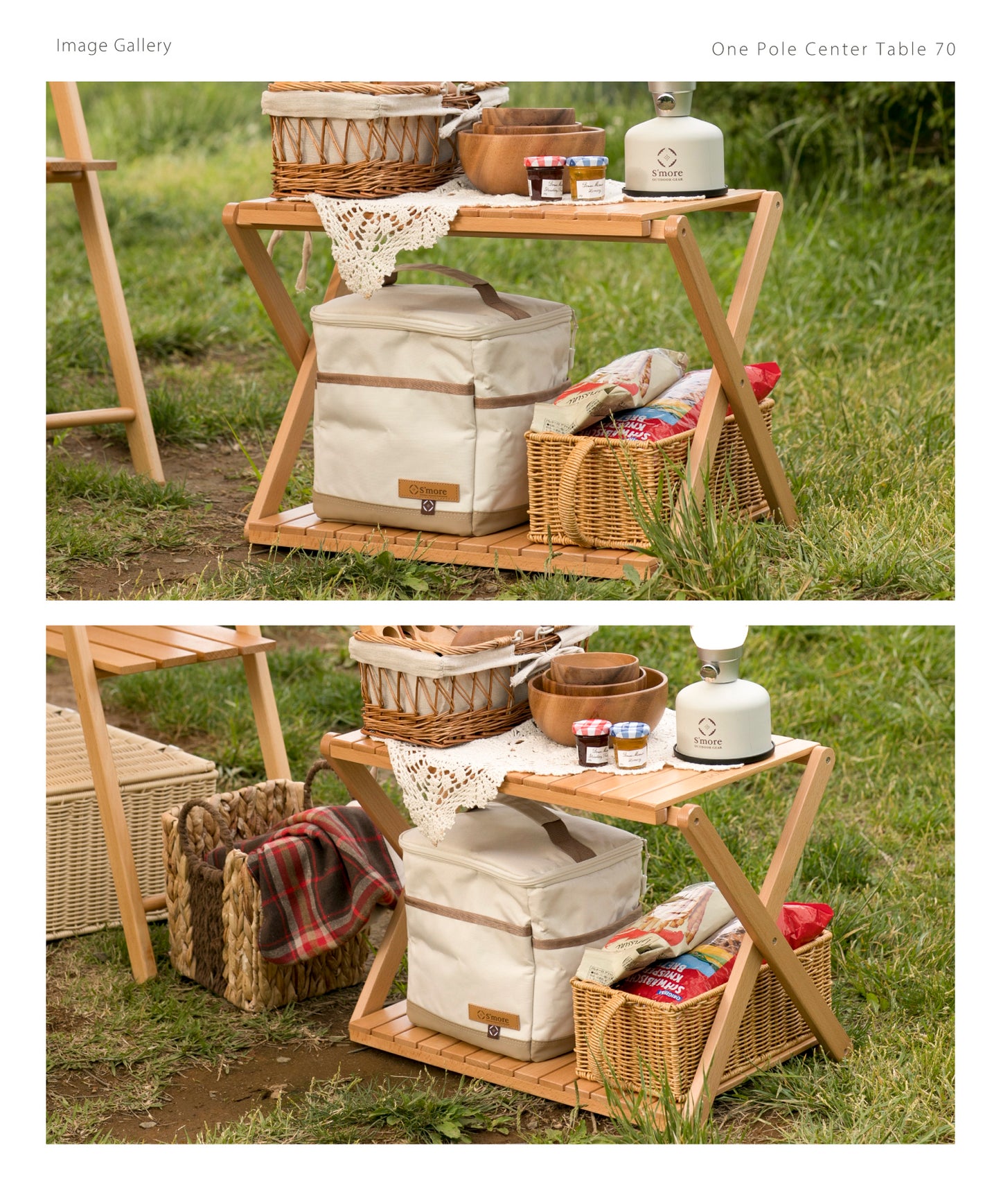New!!【Woodi Folding Rack mini】ウッディーフォールディング ラックミニ 折り畳み木製ラック
