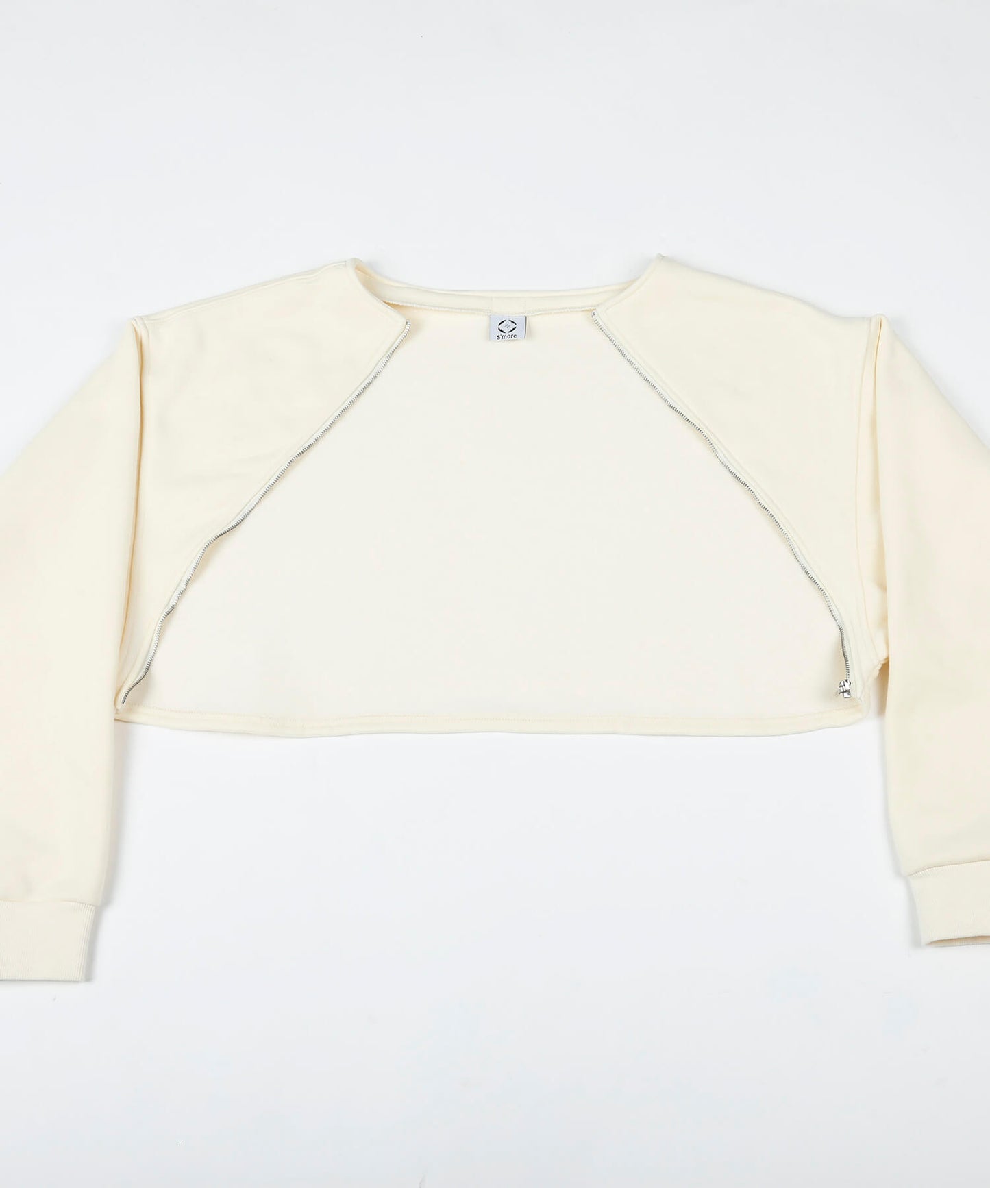 2WAY hooded sweatshirt