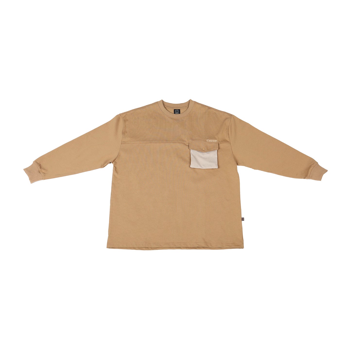 2WAY pocket l/s big t shirts 2WAY長袖Tシャツ