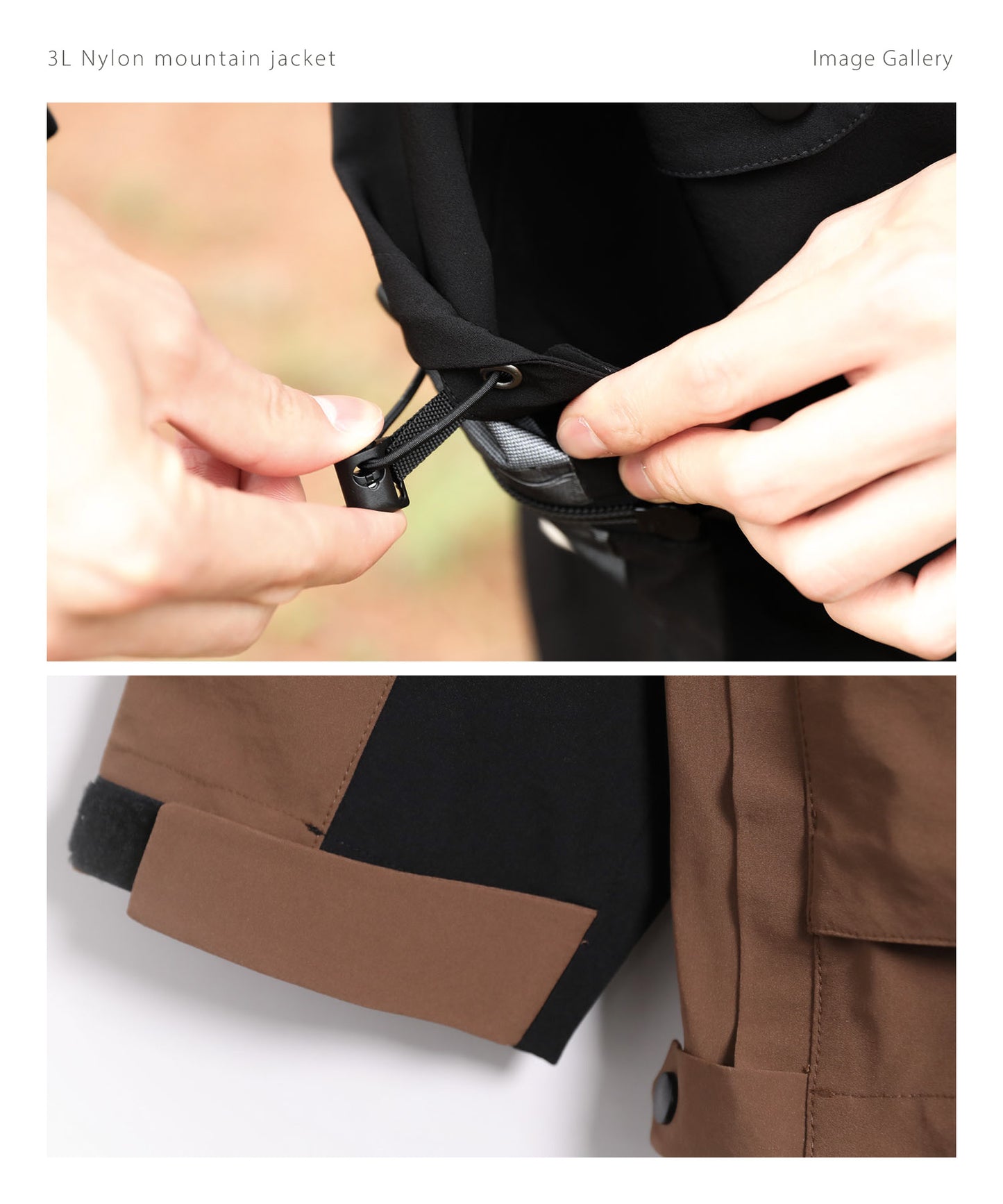 3L Nylon mountain jacket