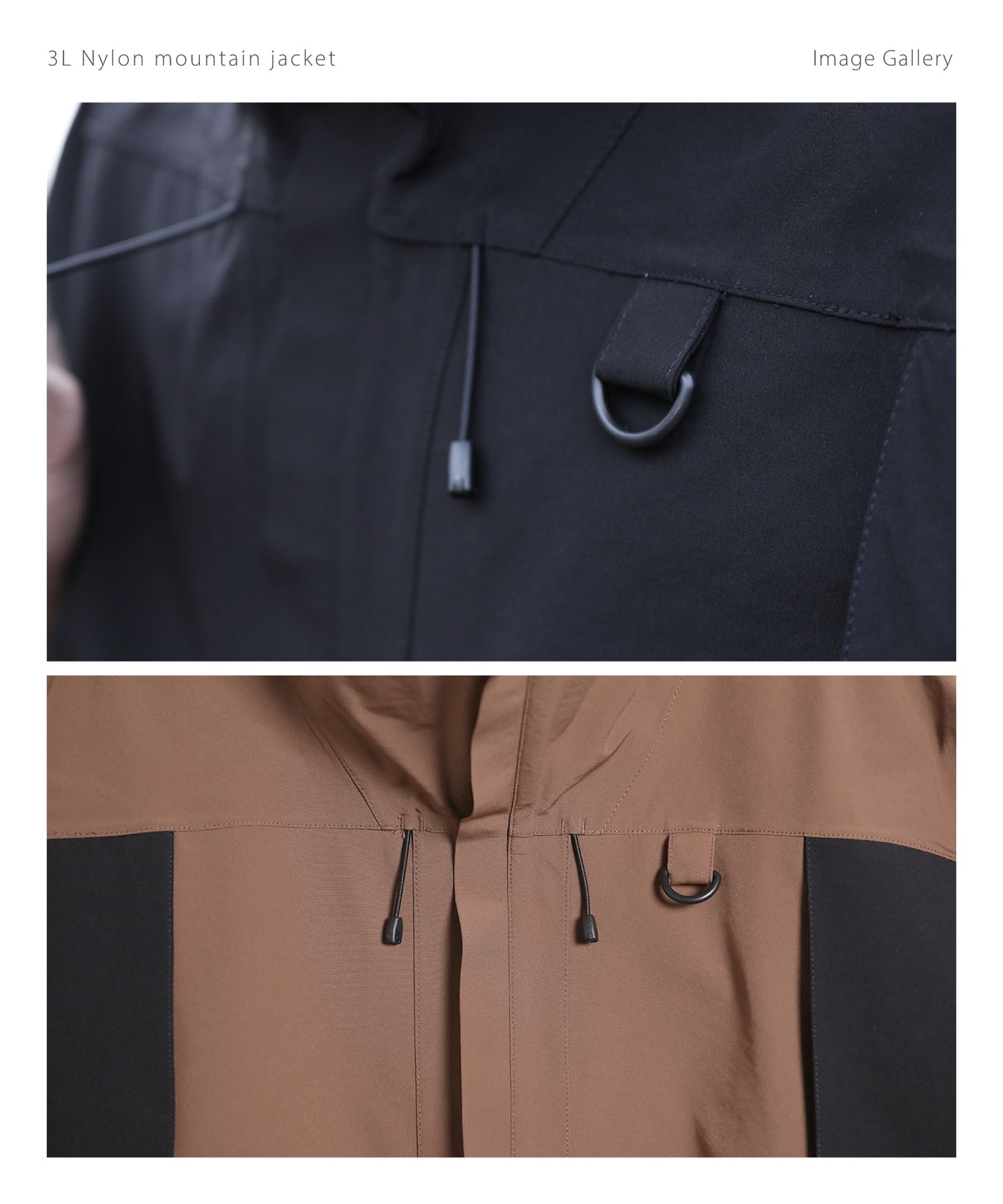 3L Nylon mountain jacket