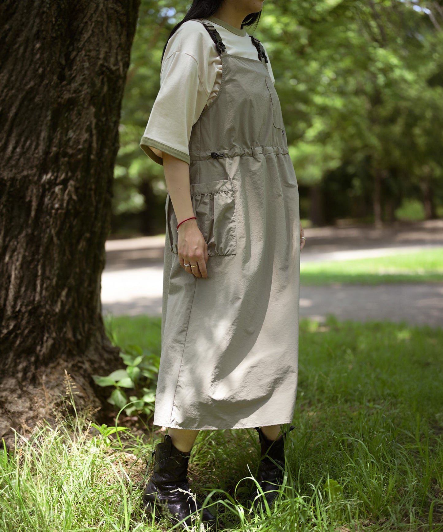 【2025/6/20 9時発売】S'more Strap Long Skirt with Large Pockets