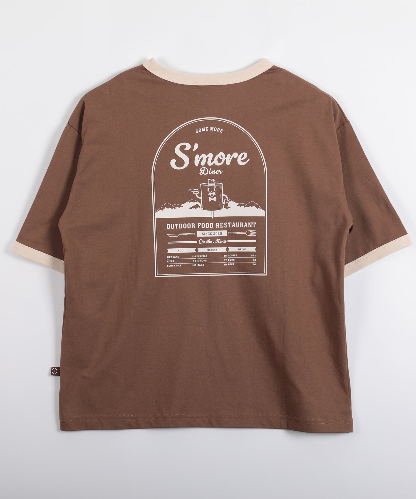 S'more diner ringer T-shirt