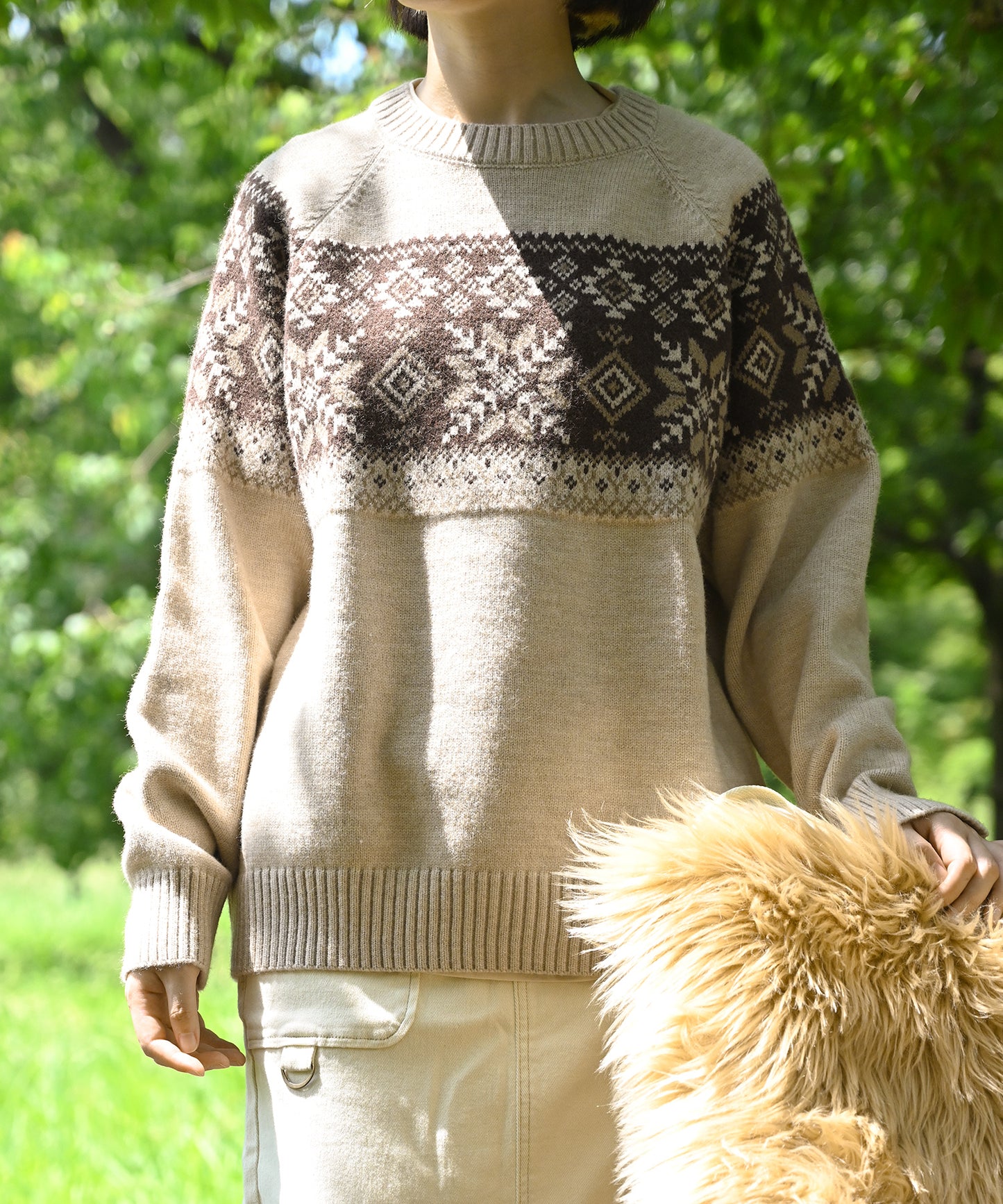 New!! S'more nordic sweater