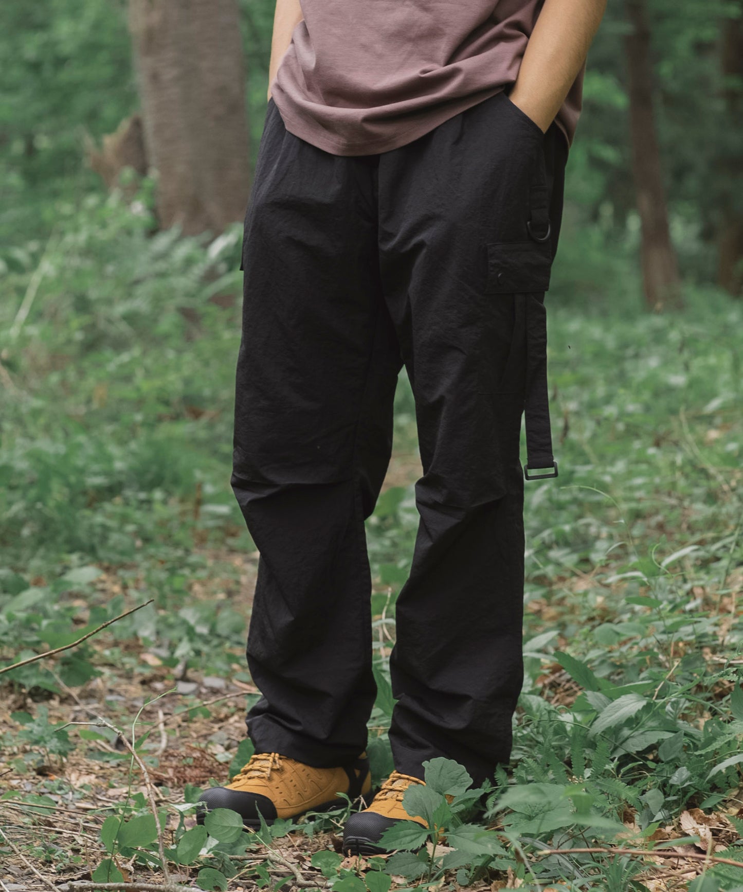 Pocket adjustable pants
