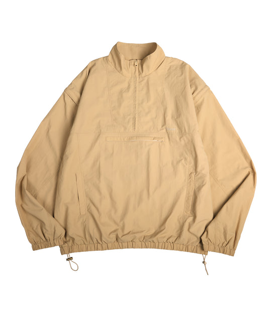 S'more 2Way nylon half zip jacket 2ウェイナイロンハーフジップジャケット