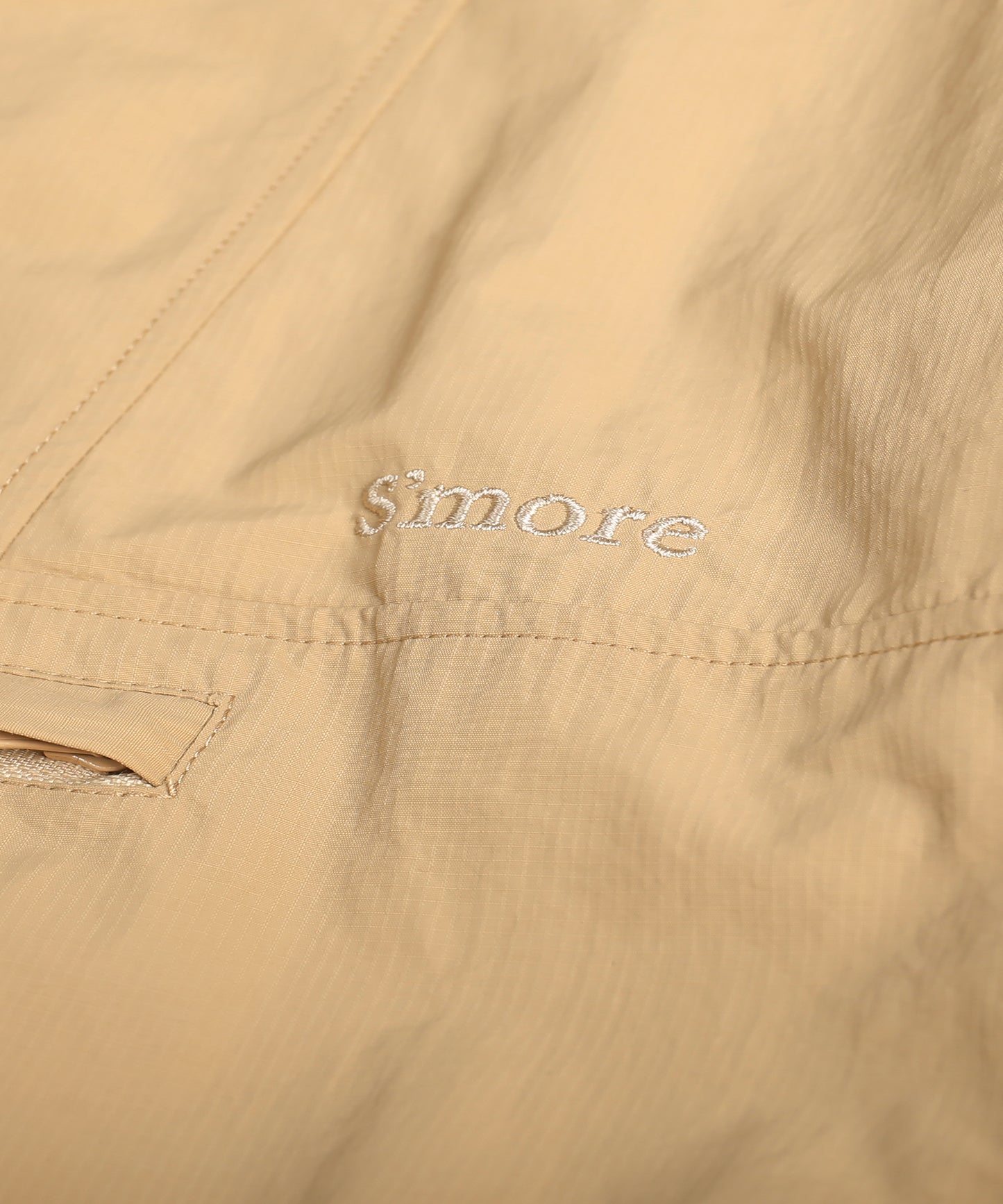 【2025/8/8金9時半発売】S'more 2Way nylon half zip jacket 2ウェイナイロンハーフジップジャケット