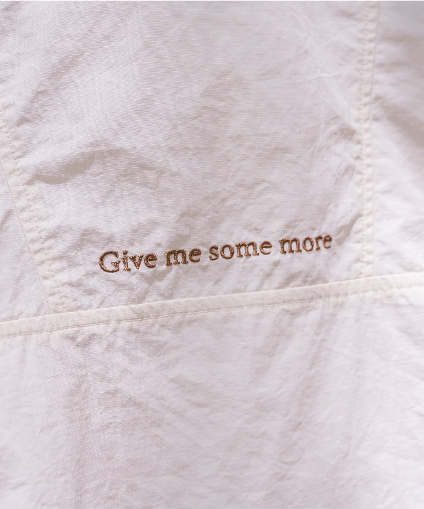 【2025/8/8金9時半発売】S'more 2Way nylon half zip jacket 2ウェイナイロンハーフジップジャケット
