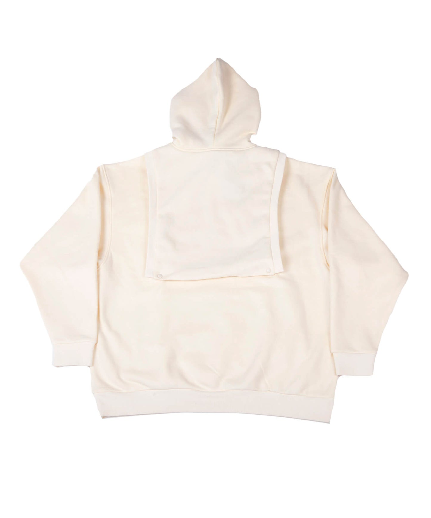 2WAY removable vest sweat parka 裏起毛2WAYパーカー