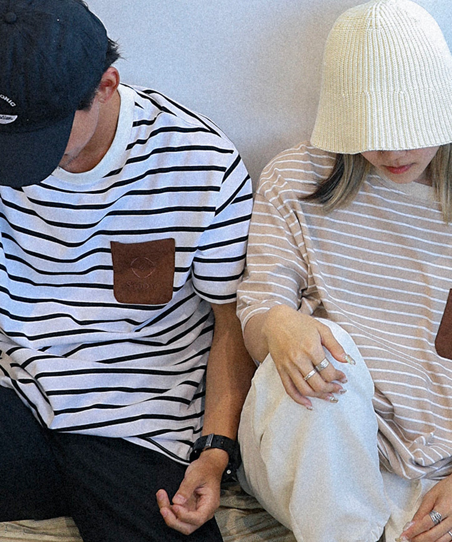 BORDER POCKET S/S T SHIRTS