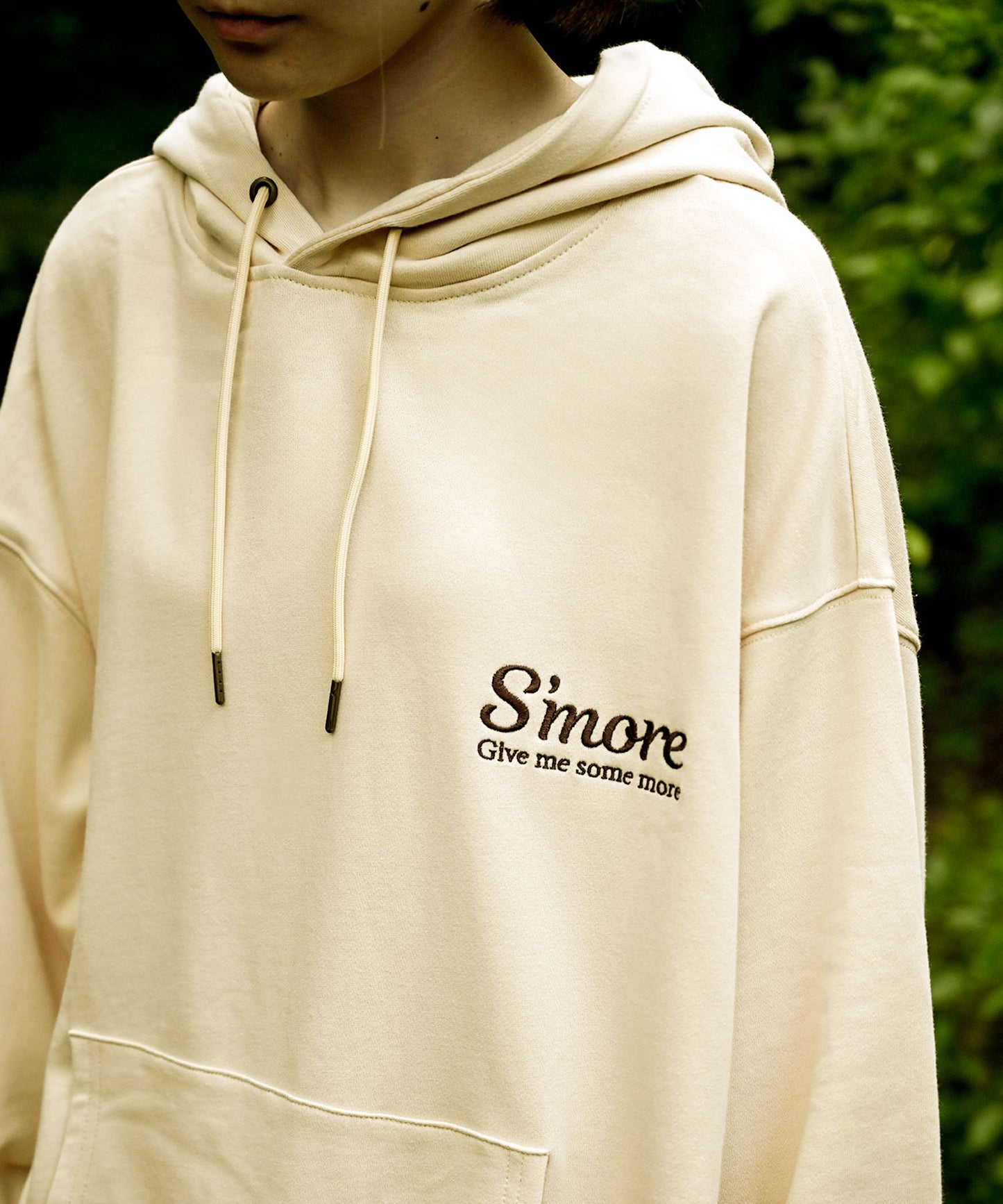 New!! COTTON HOODED SWEATSHIRT - S'more recipe コットンフーディッドスウェット - スモアレシピ