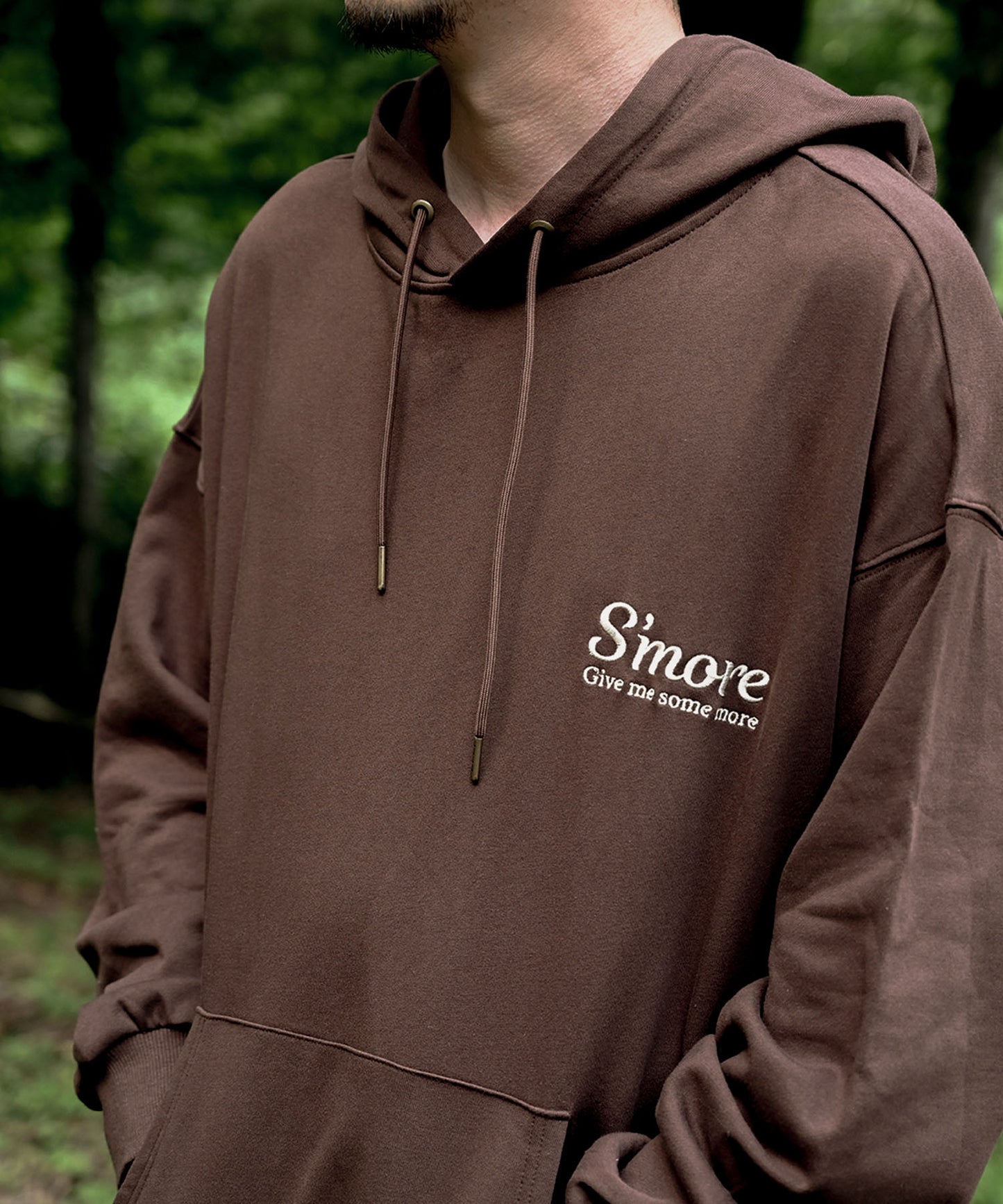 New!! COTTON HOODED SWEATSHIRT - S'more recipe コットンフーディッドスウェット - スモアレシピ