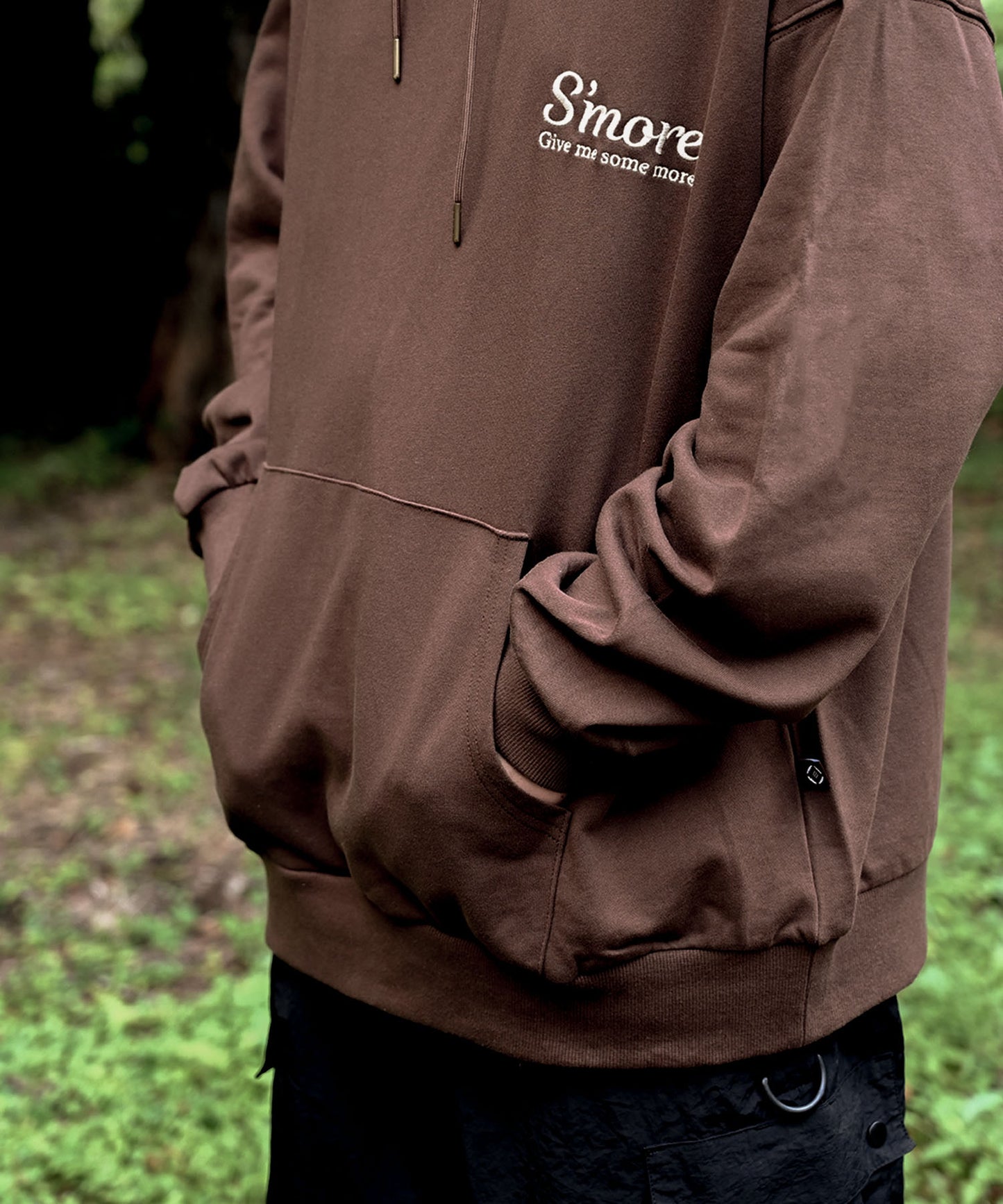 New!! COTTON HOODED SWEATSHIRT - S'more recipe コットンフーディッドスウェット - スモアレシピ