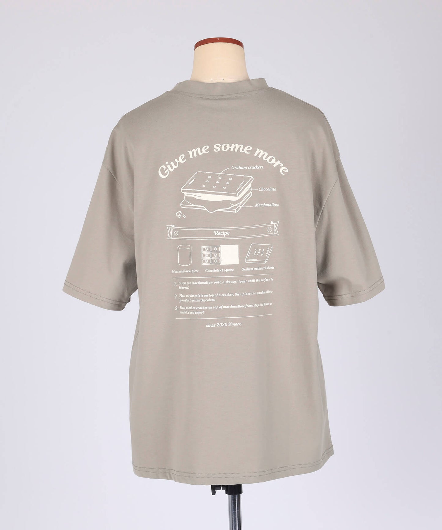COTTON T SHIRTS - S'more recipe