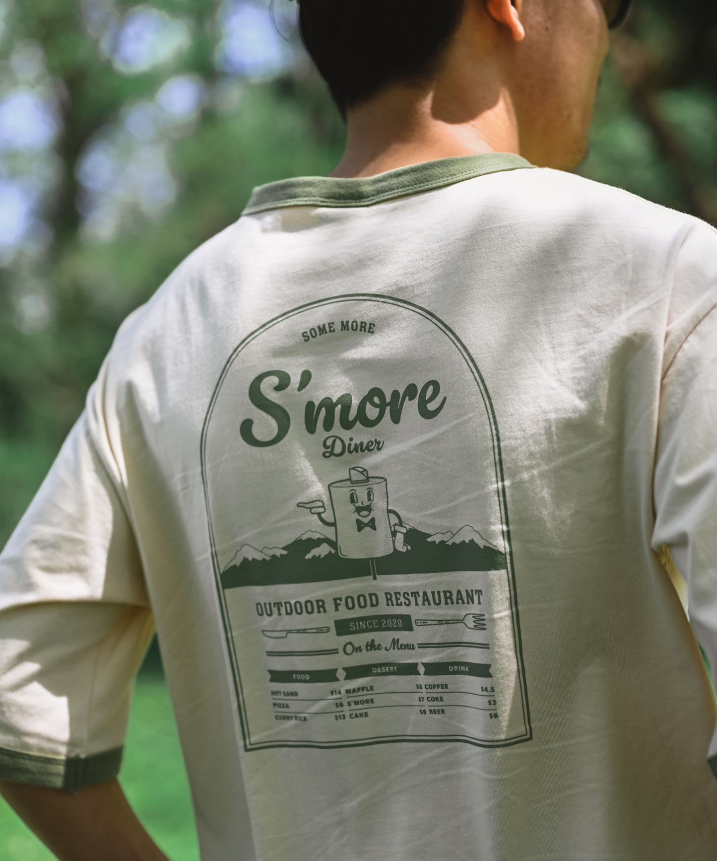 S'more diner ringer T-shirt