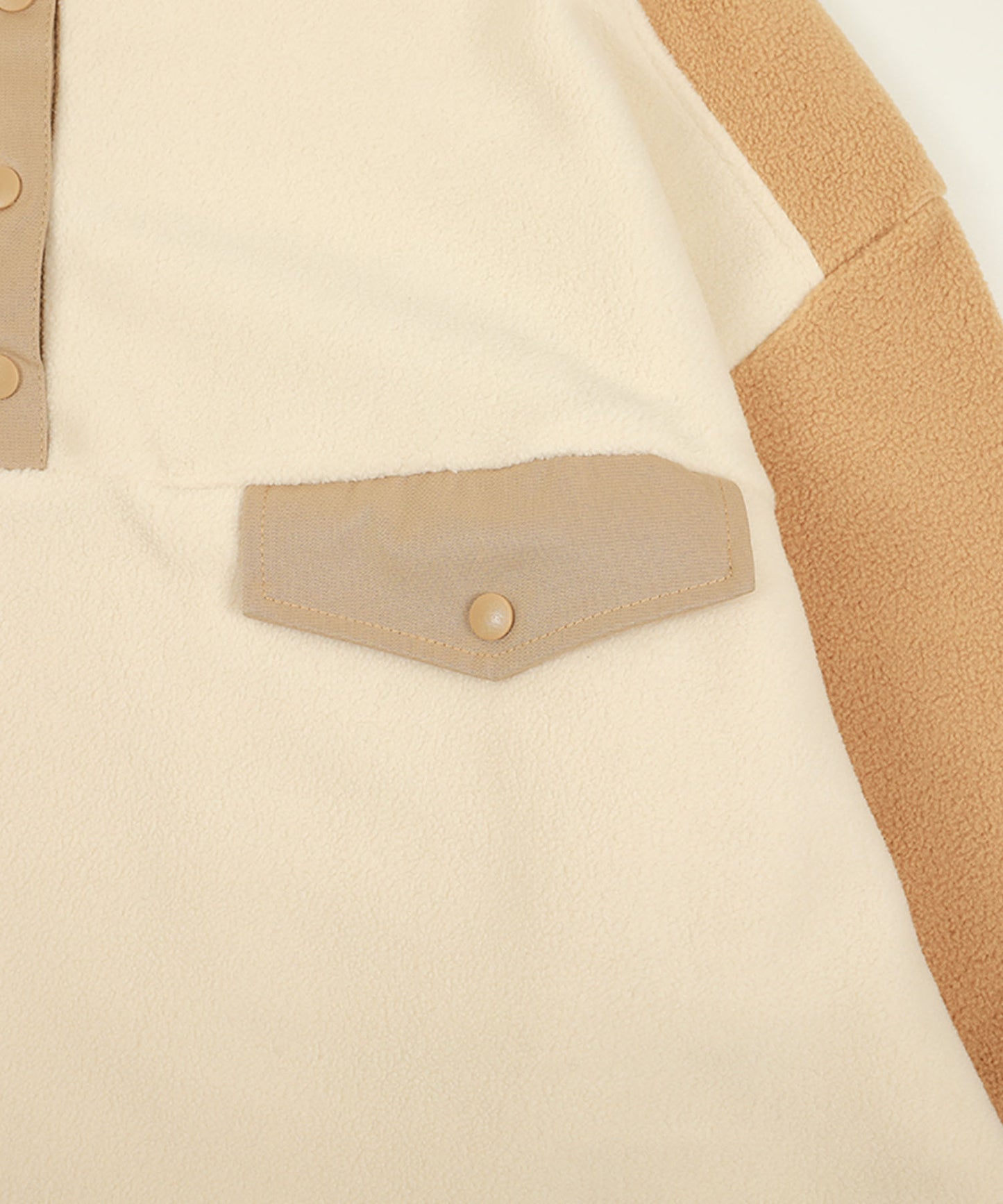 New!! Bicolor fleece dress