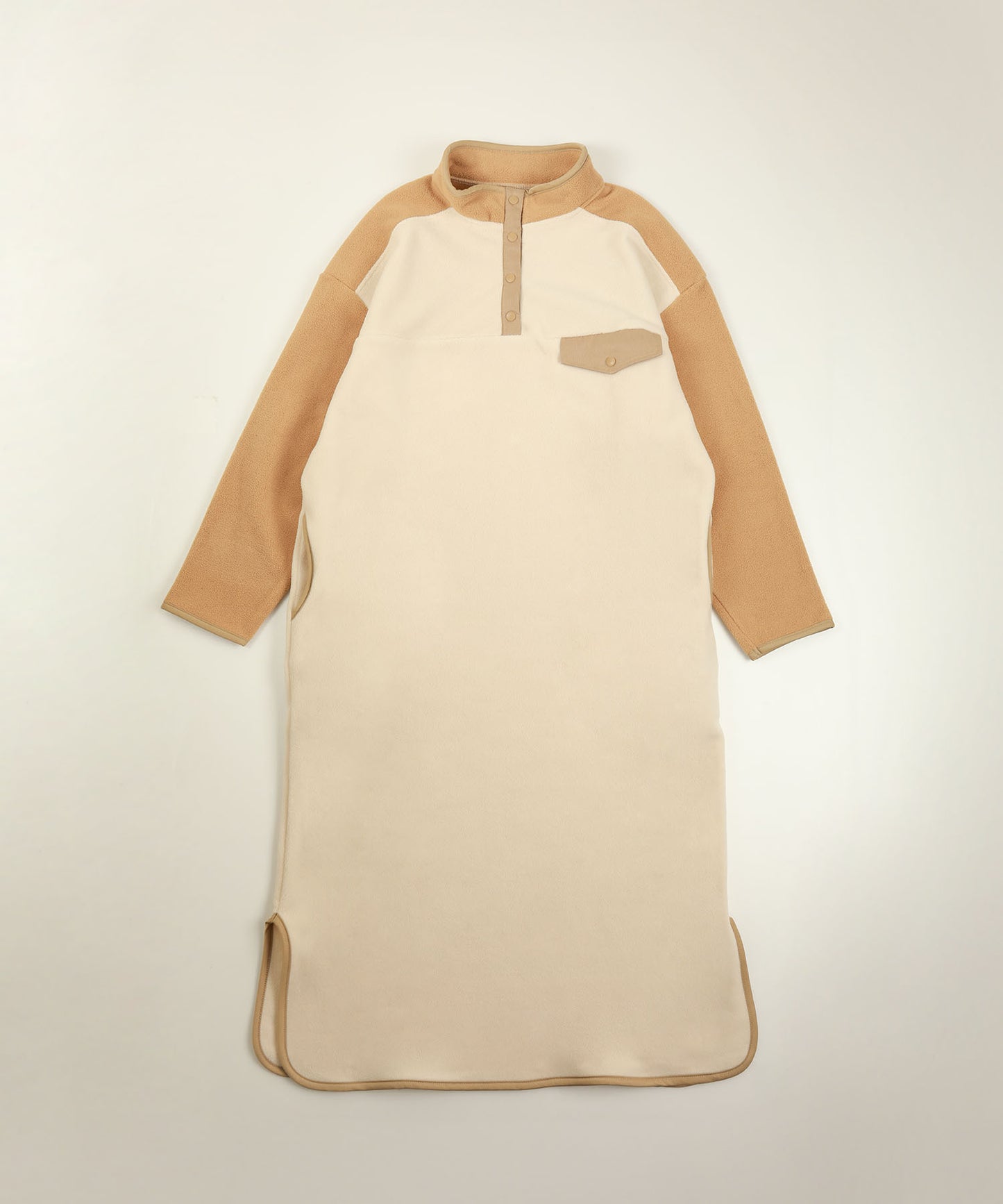 New!! Bicolor fleece dress
