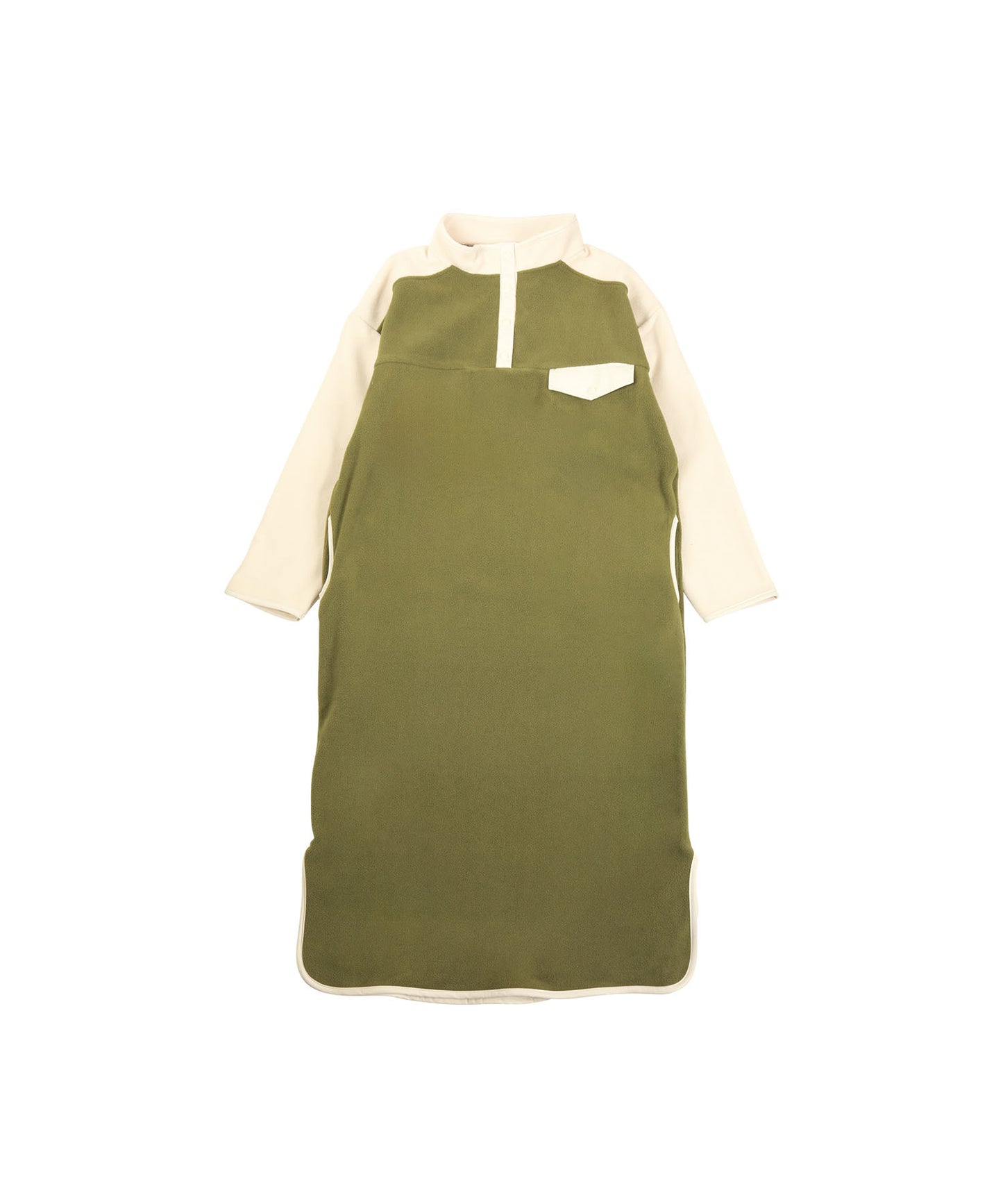 New!! Bicolor fleece dress