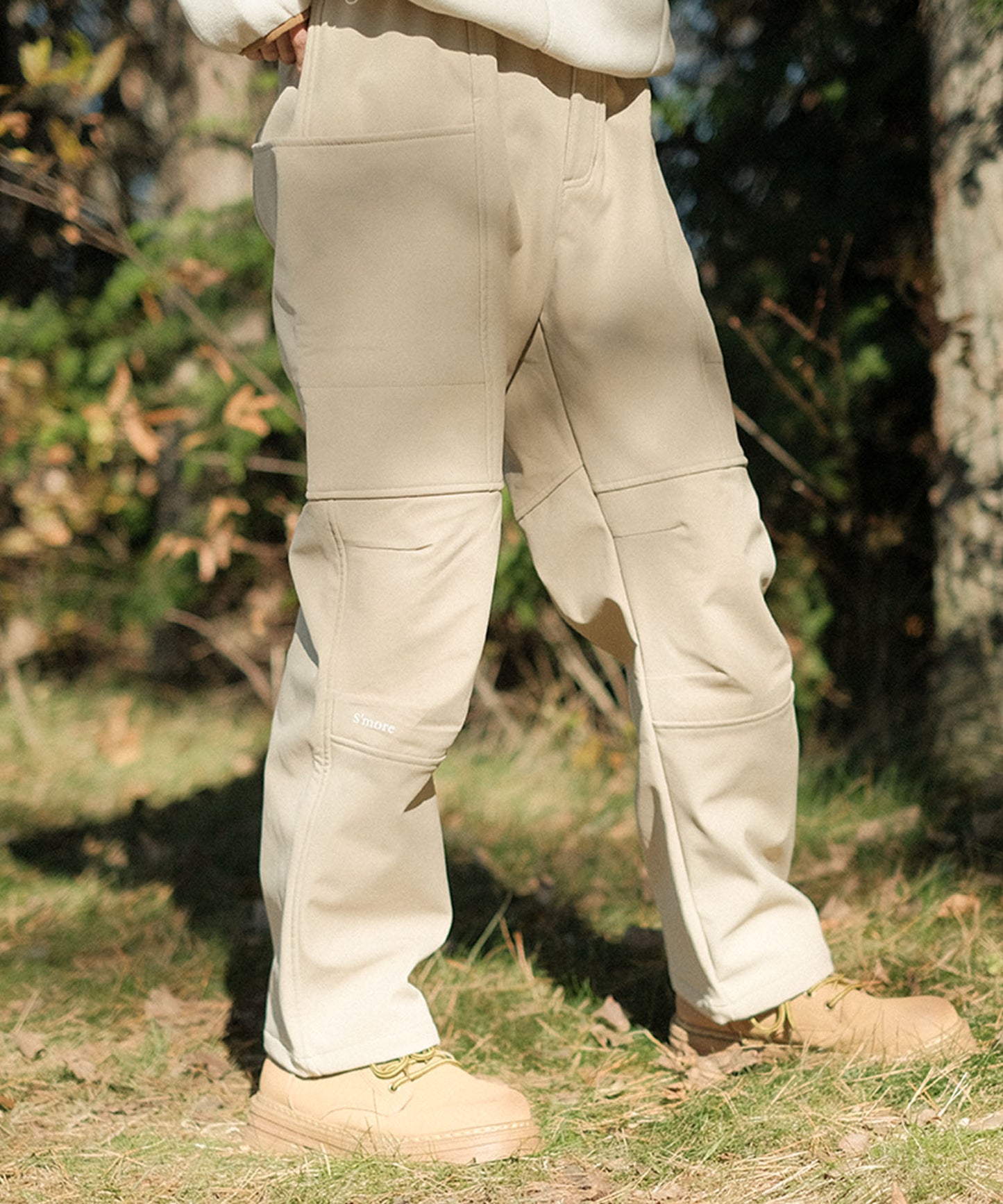 New!! Fleece lining nylon shell pants