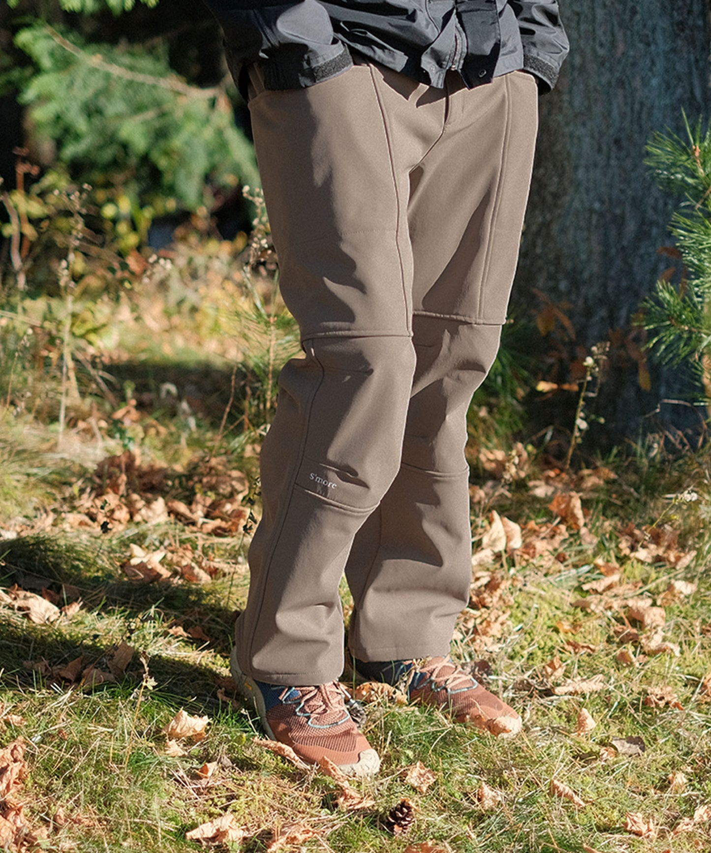 New!! Fleece lining nylon shell pants
