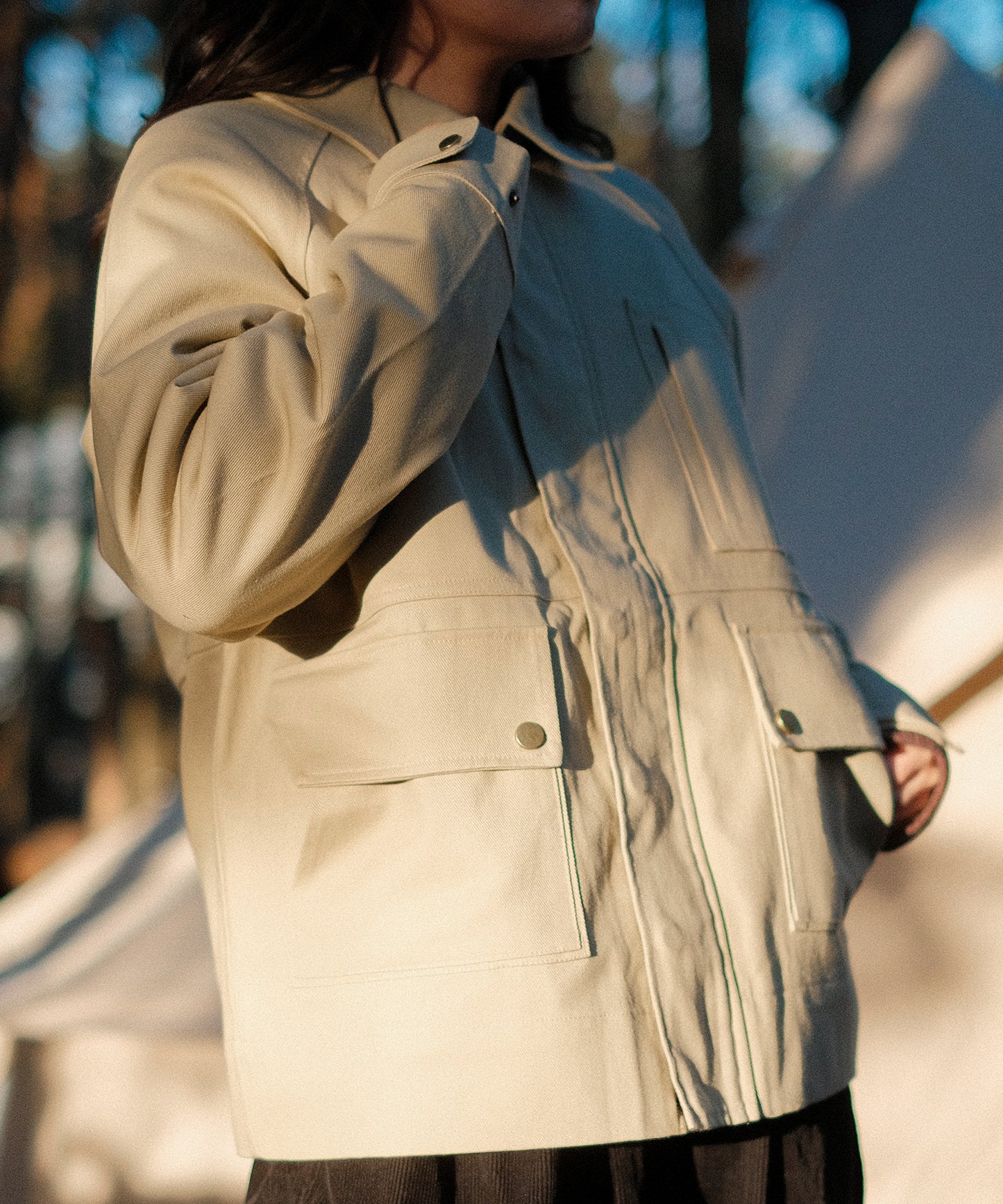【2025/2/7(金)9:30 販売開始】 Fireproofing pocket jacket