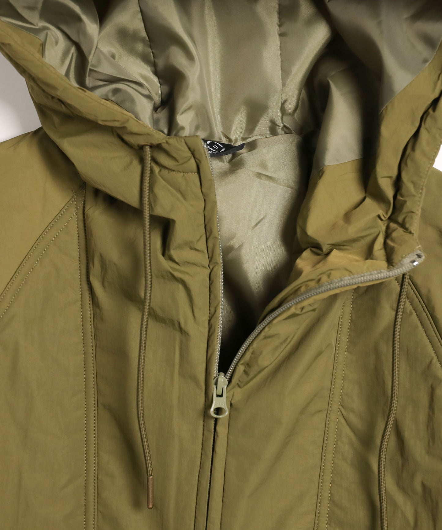 【2025/1/31 9:30発売】Half zip big silhouette Parka
