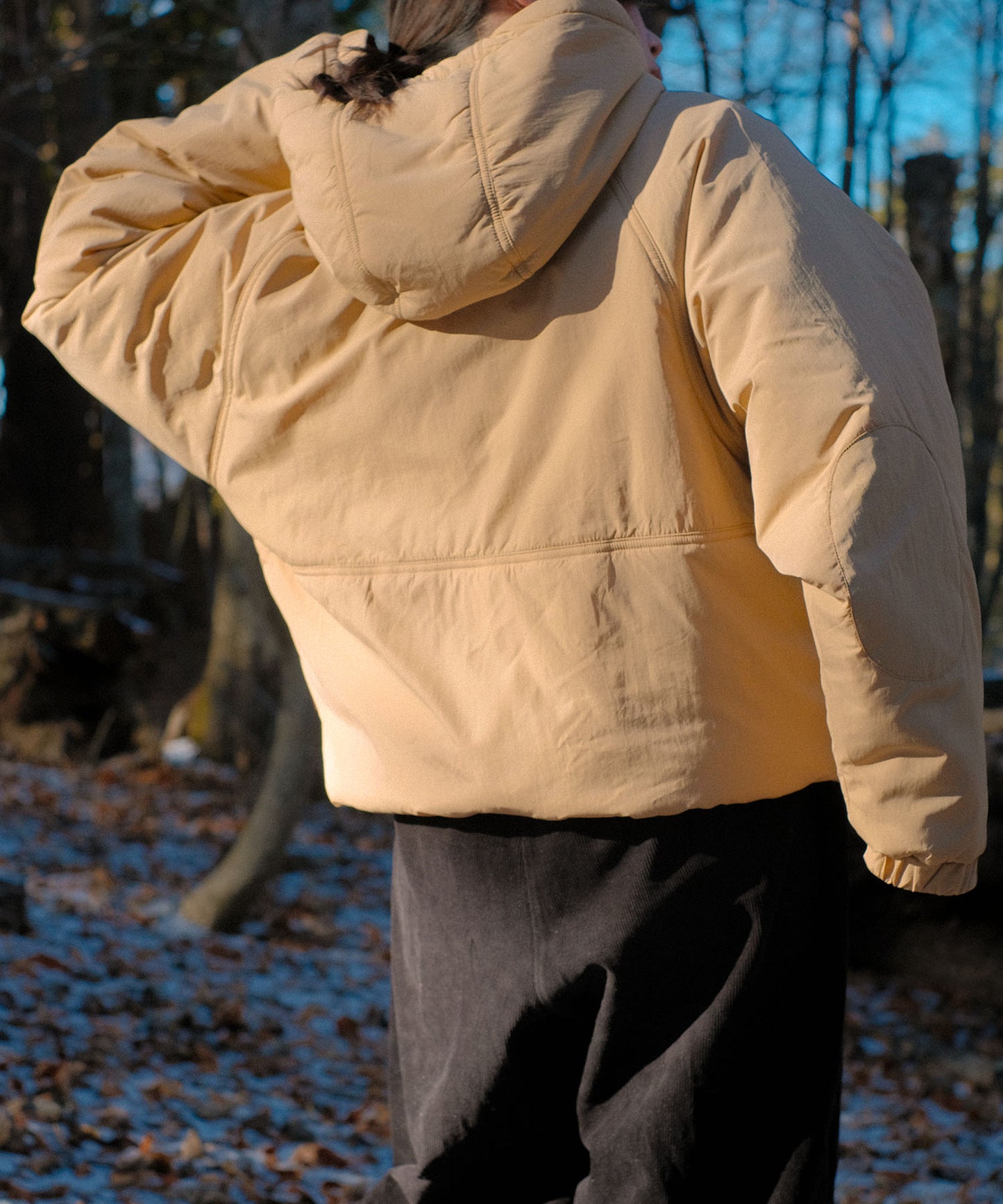 【2025/1/31 9:30発売】Half zip big silhouette Parka