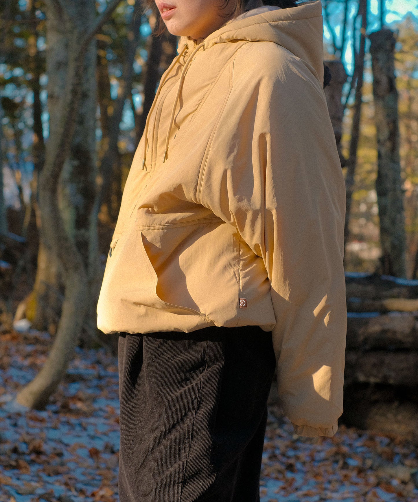 【2025/1/31 9:30発売】Half zip big silhouette Parka