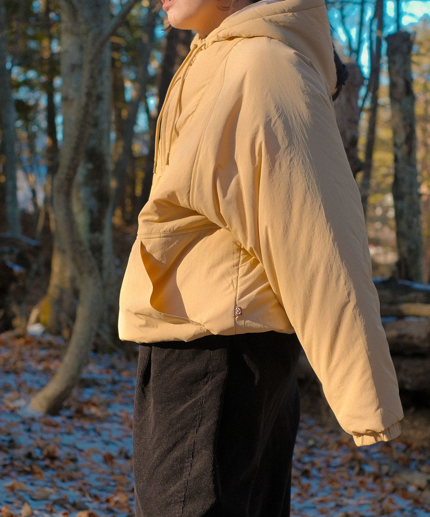 【2025/1/31 9:30発売】Half zip big silhouette Parka