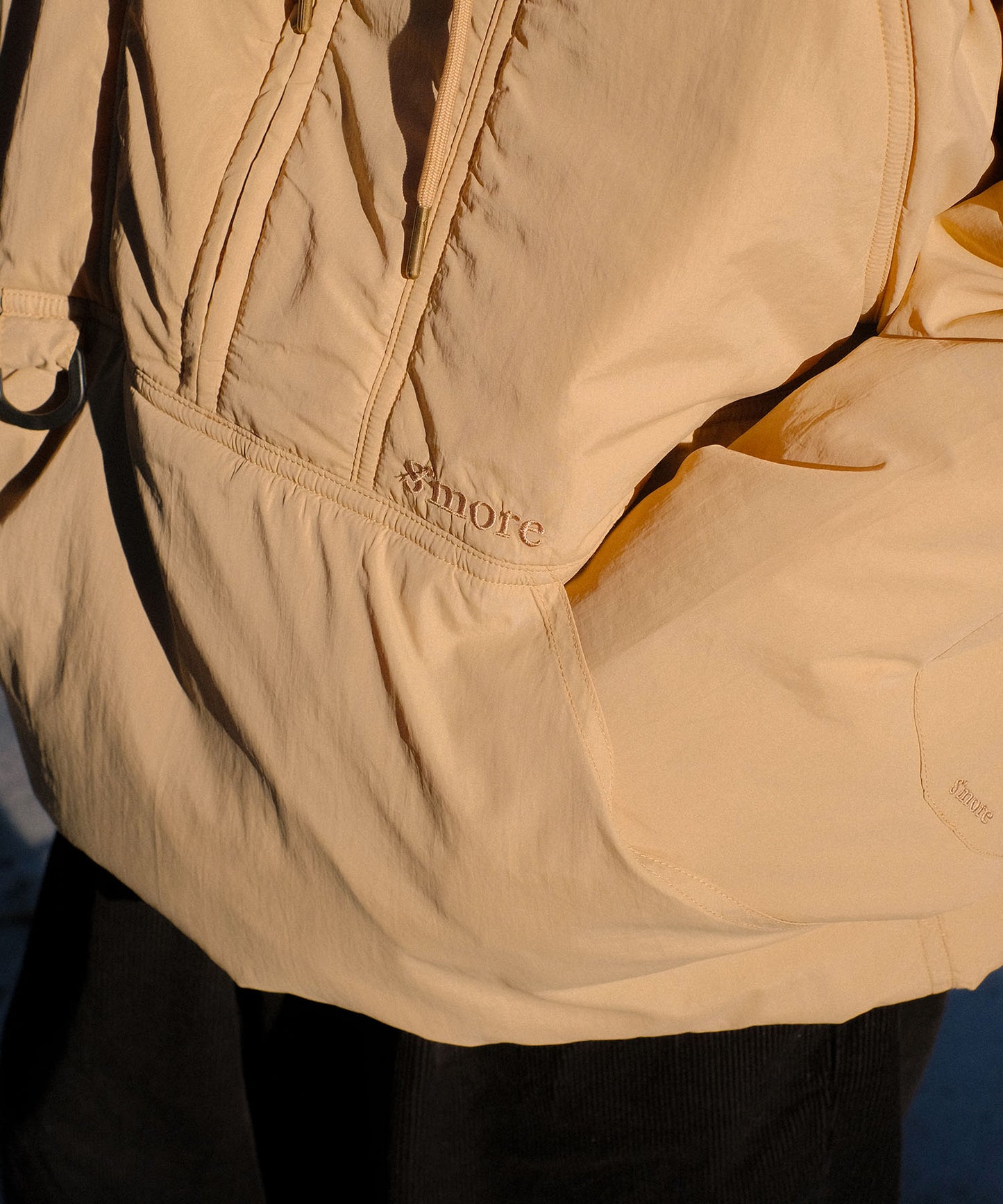 【2025/1/31 9:30発売】Half zip big silhouette Parka