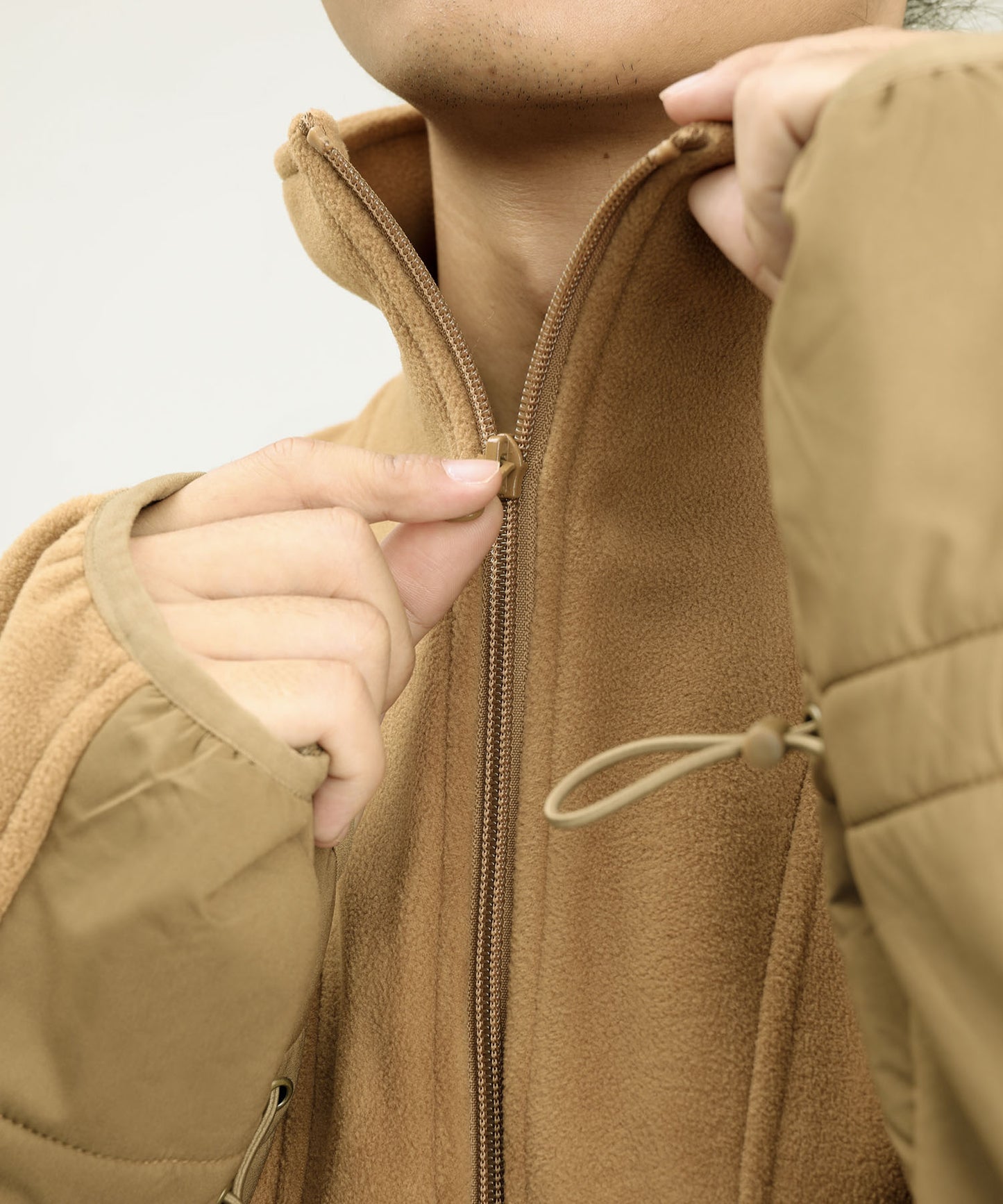 Half zip fleece pullover ハーフジップフリースプルオーバー