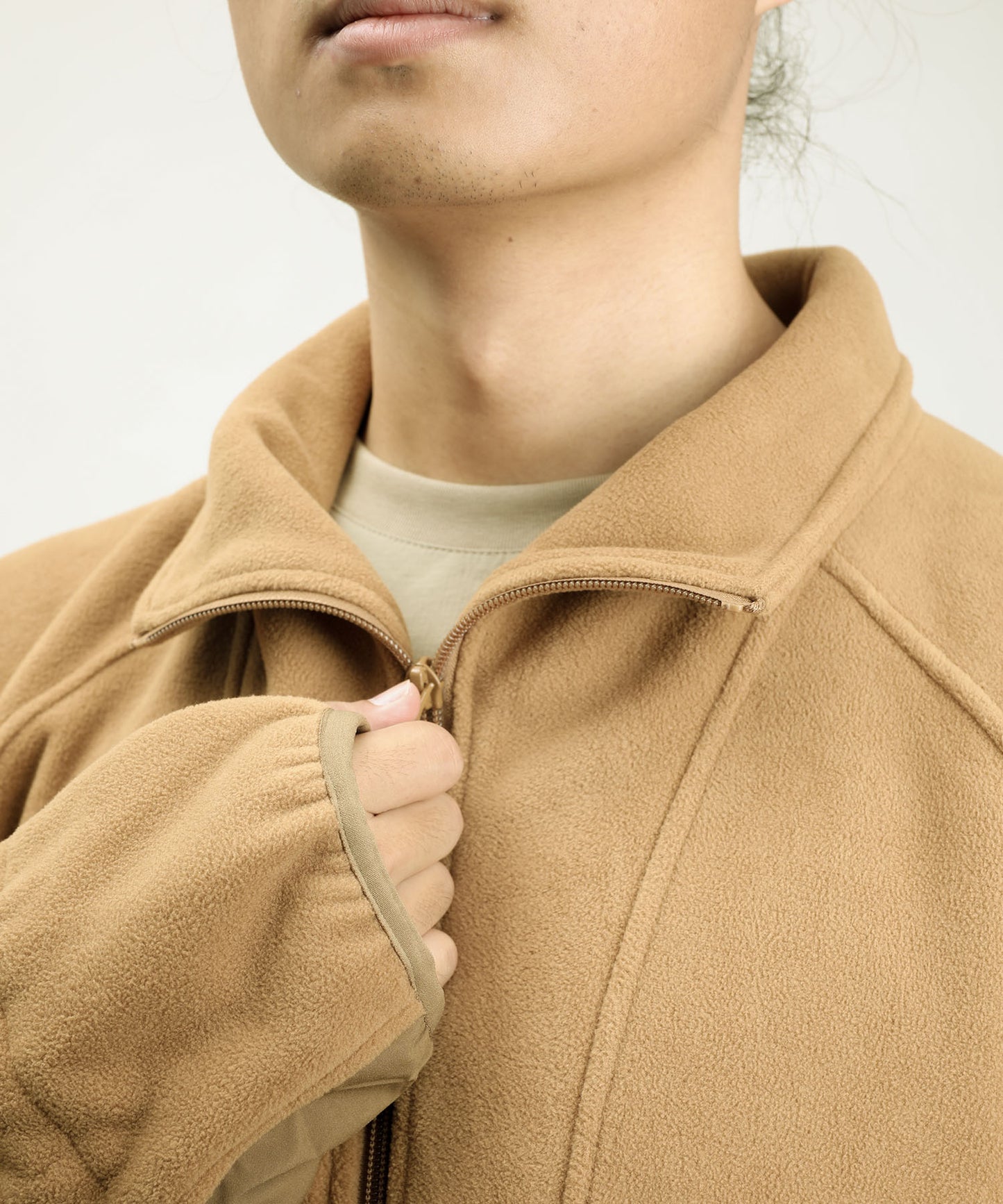 Half zip fleece pullover ハーフジップフリースプルオーバー
