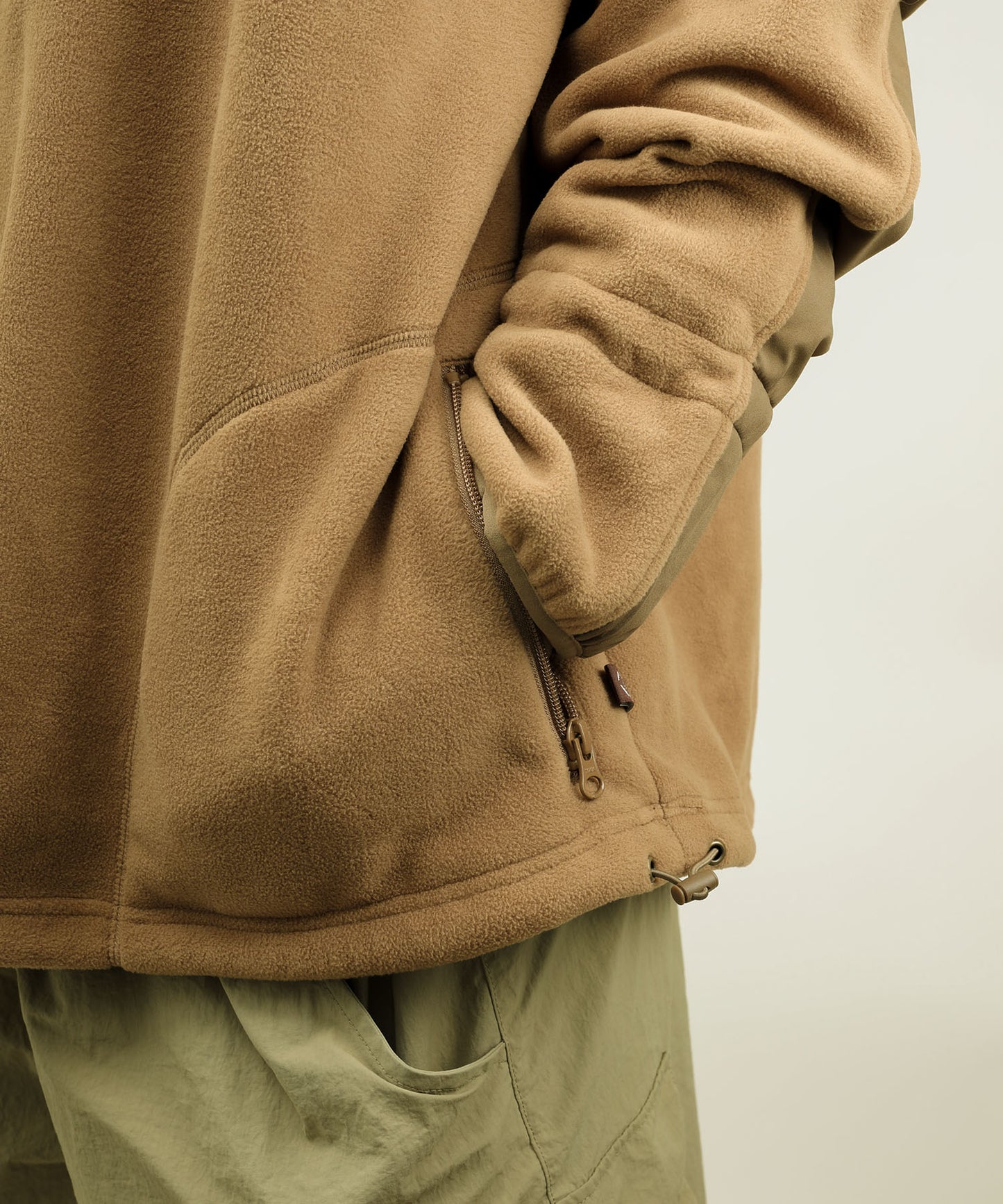 Half zip fleece pullover ハーフジップフリースプルオーバー