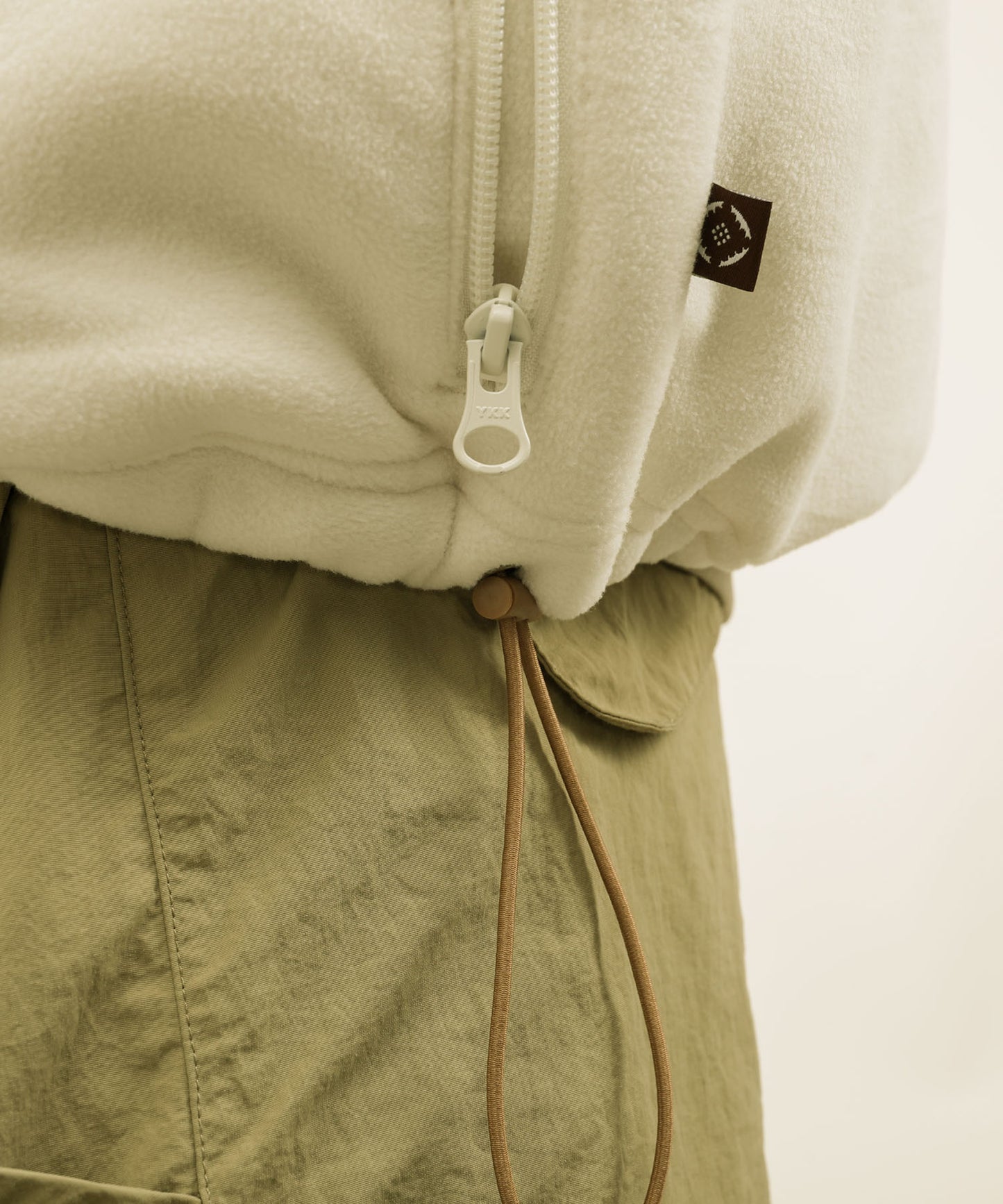 Half zip fleece pullover ハーフジップフリースプルオーバー