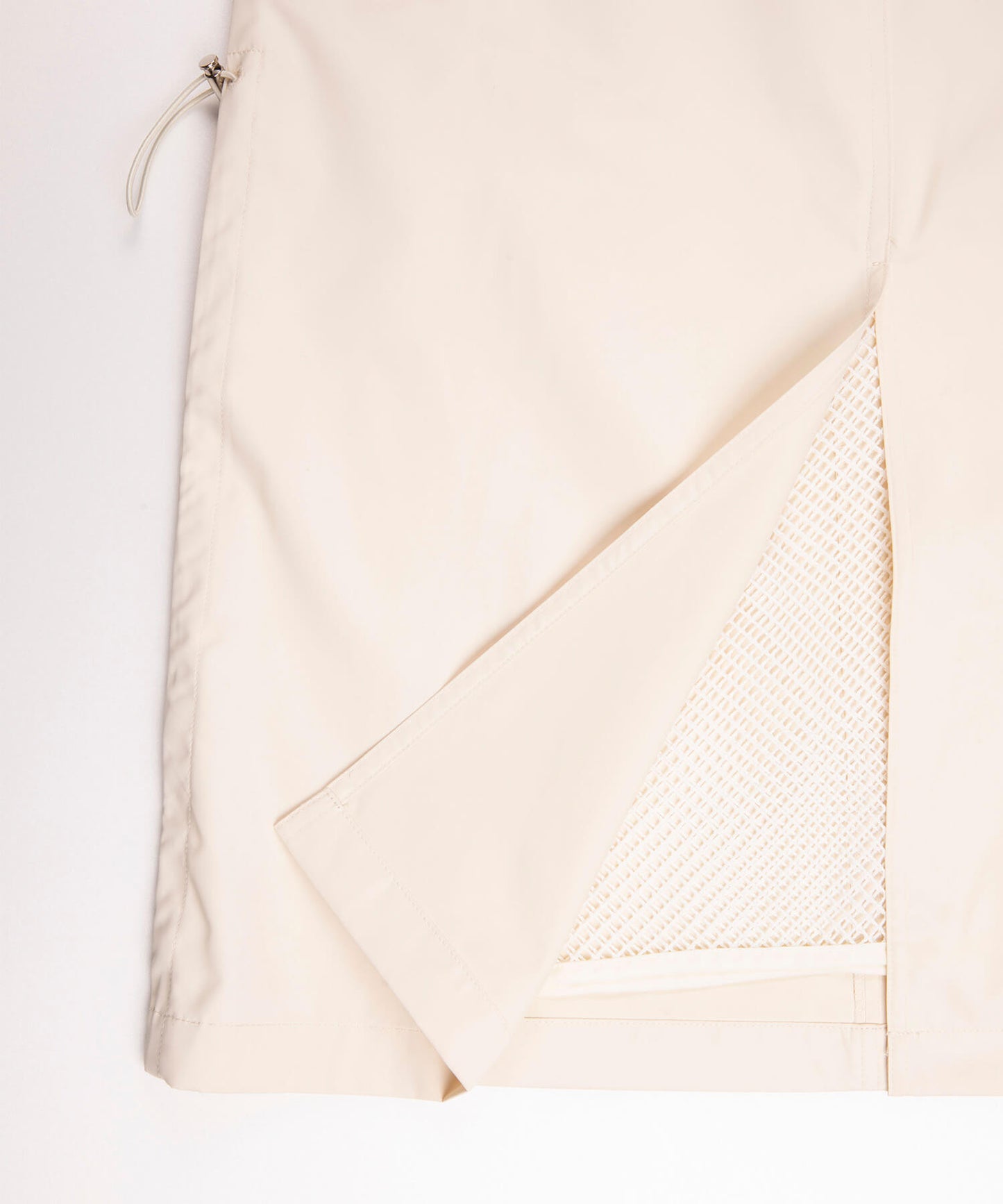 Mesh layered double sided skirt