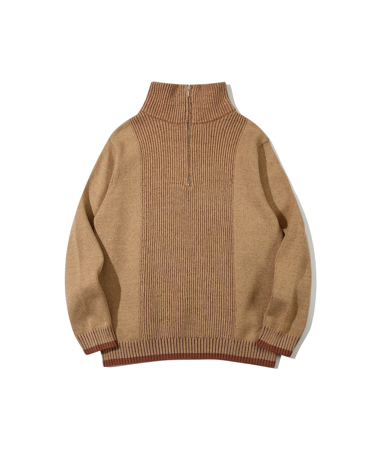 Ribbed stripe sweater